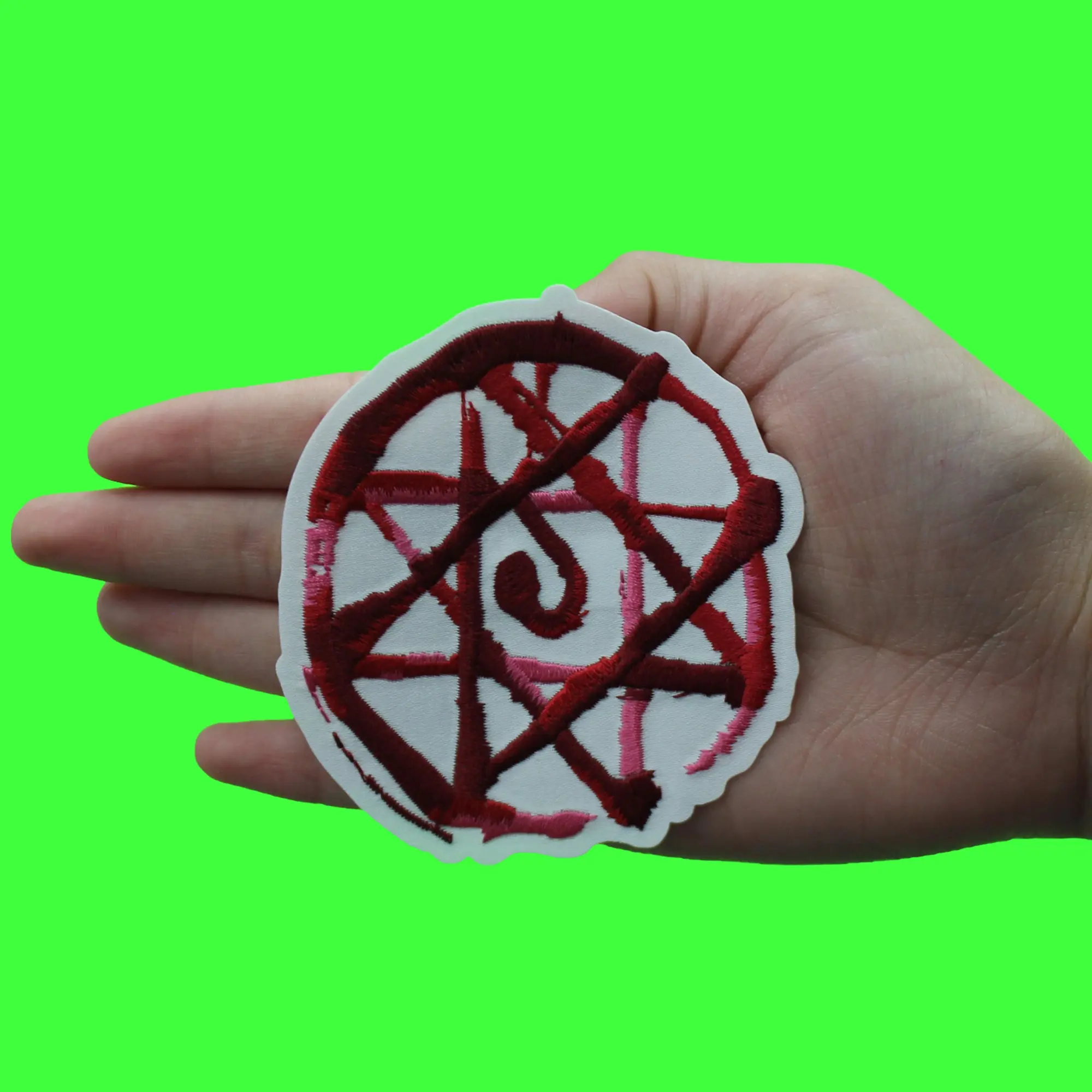FullMetal Alchemist Anime Patch Brotherhood Blood Seal Embroidered Iron On - Image 2