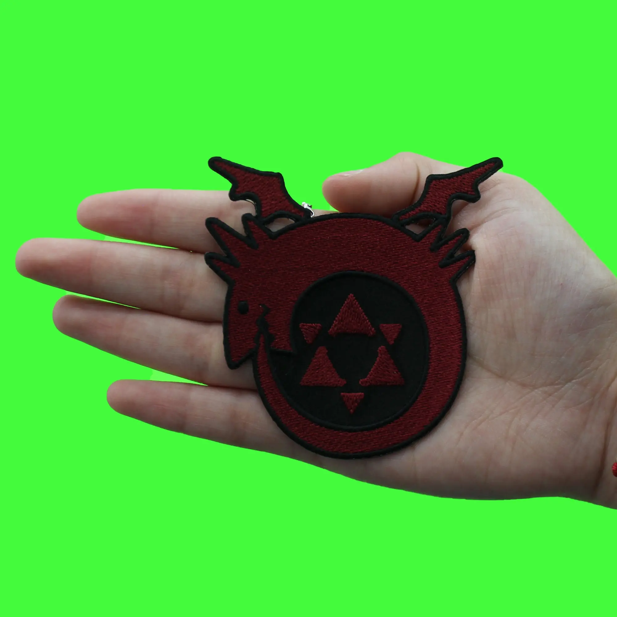 FullMetal Alchemist Brotherhood Ouroboros Symbol Patch Anime Symbol Emblem Embroidered Iron On - Image 2