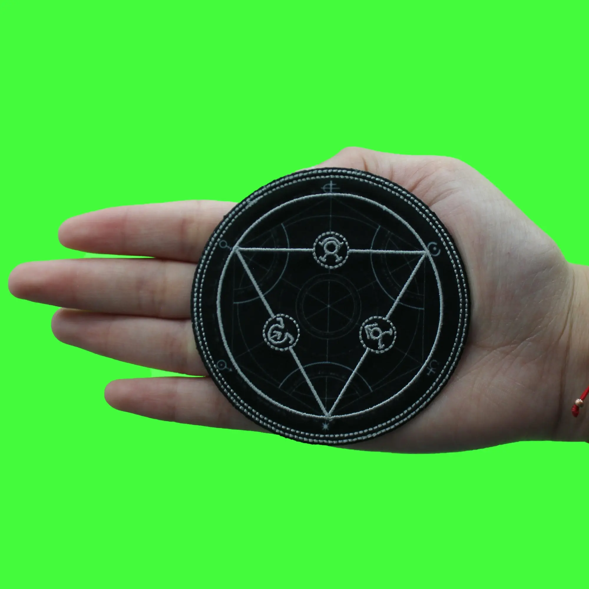 FullMetal Alchemist Brotherhood Patch Transmutation Circle Anime Embroidered Iron On - Image 2