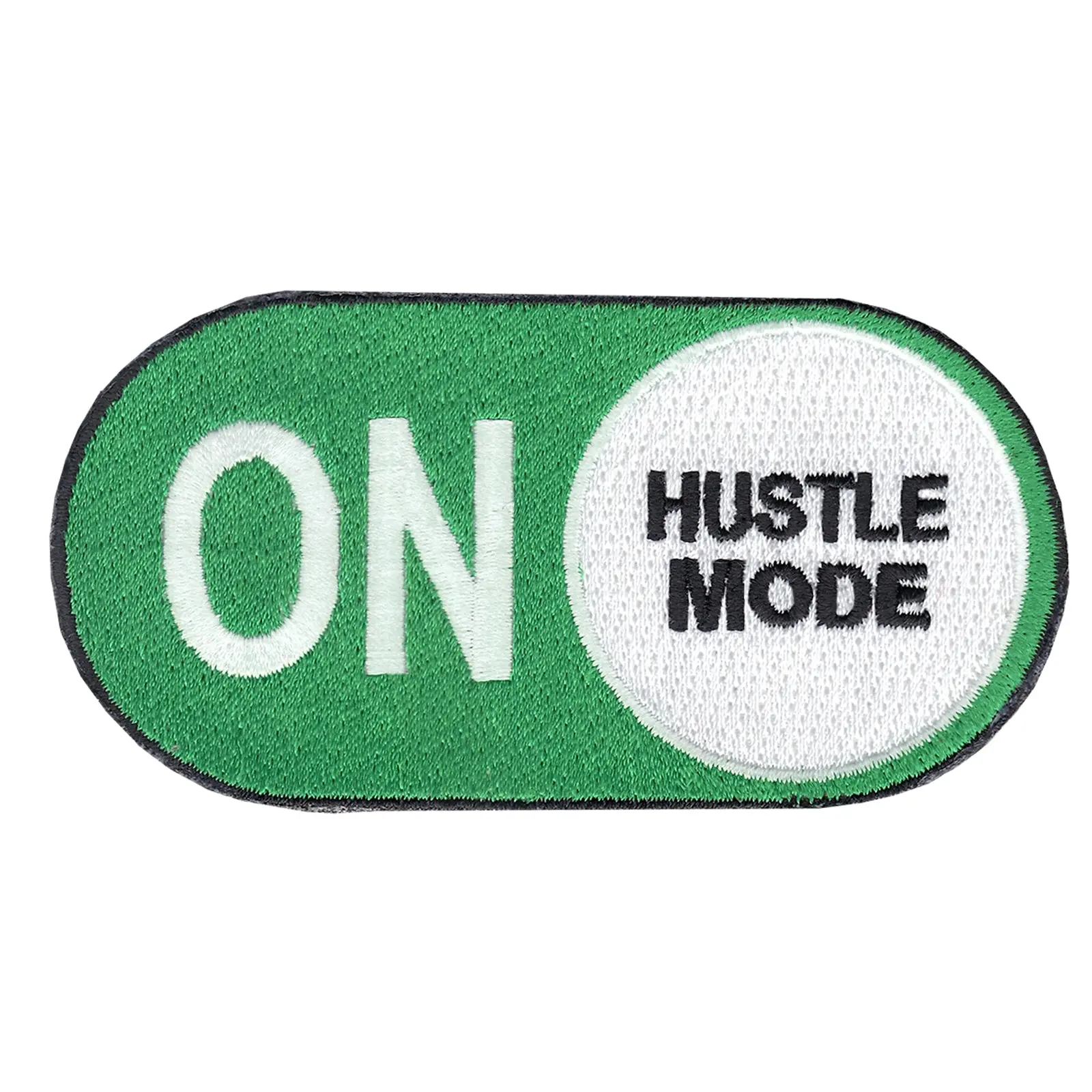 Gary Vee Hustle Mode On Iron On Patch