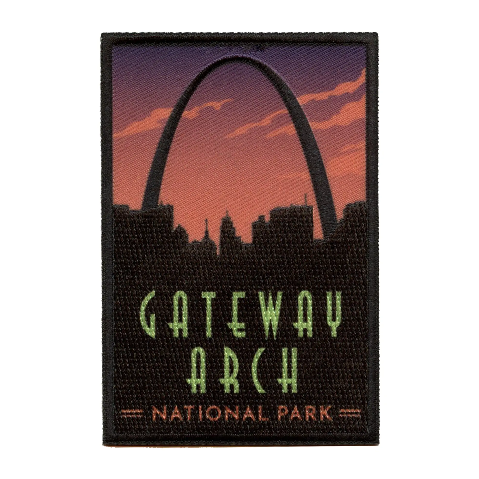 Gateway Arch National Park Patch St. Louis Missouri Travel Sublimated Iron On