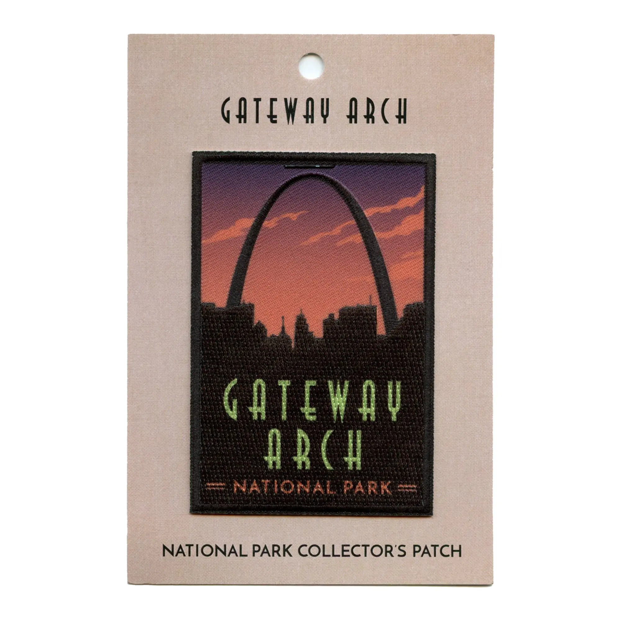 Gateway Arch National Park Patch St. Louis Missouri Travel Sublimated Iron On - Image 2