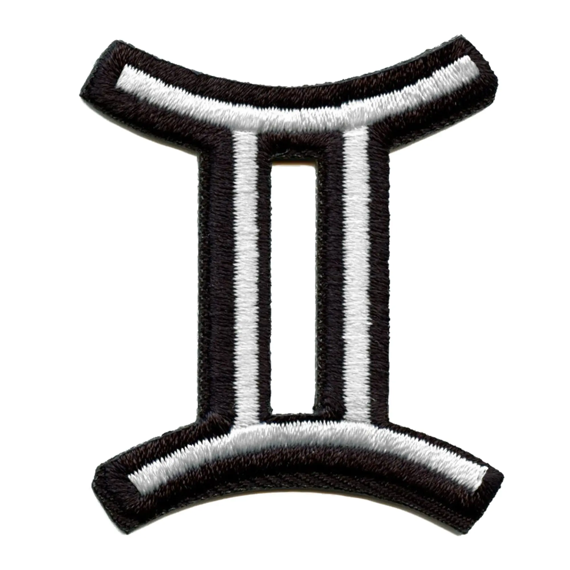 Gemini Astrological Zodiac Symbol Patch Horoscope Twins Sign Embroidered Iron On