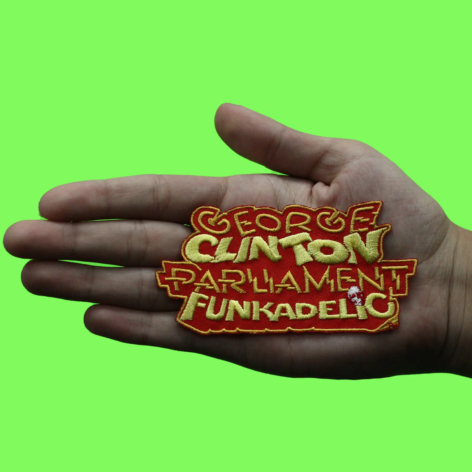 George Clinton Parliament Funkadelic Patch American Singer Songwriter Embroidered Iron On - Image 2