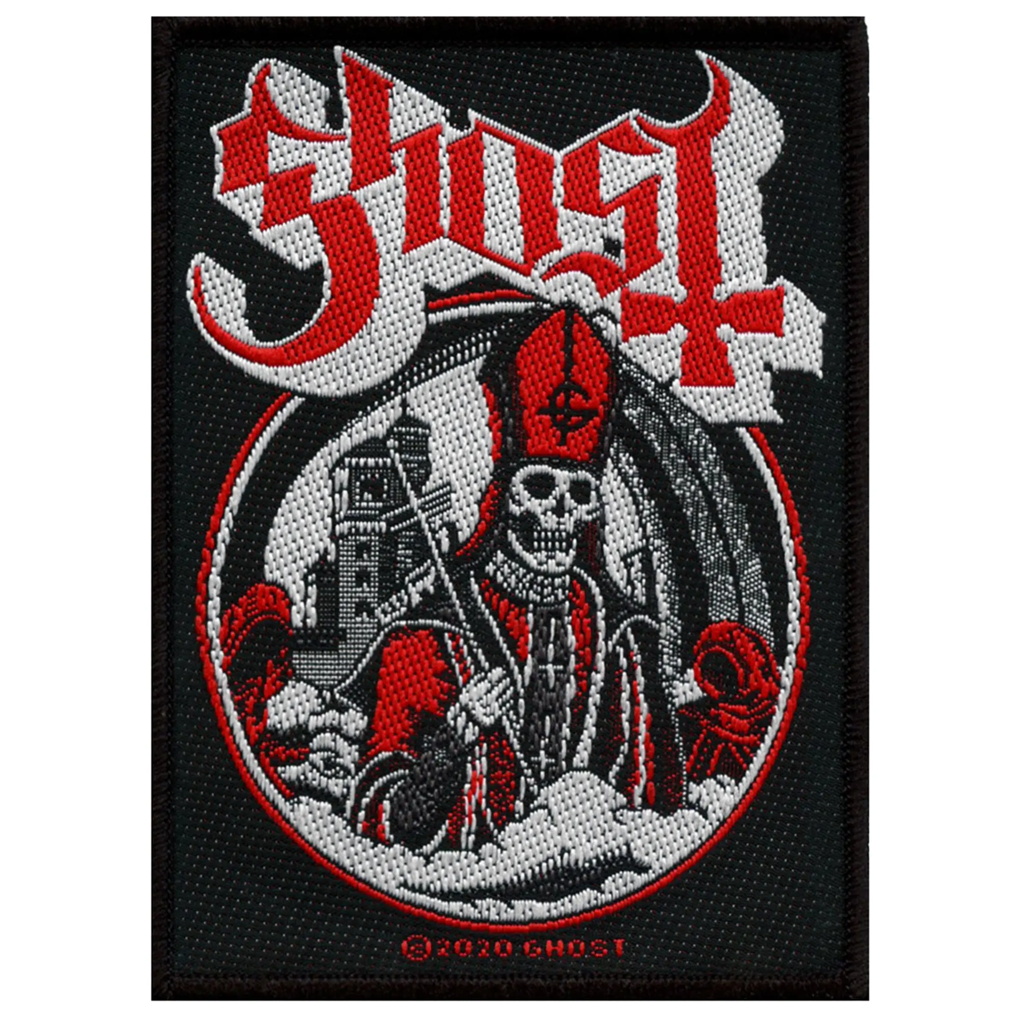 Ghost Secular Haze Patch Hard Rock Band Woven Sew On