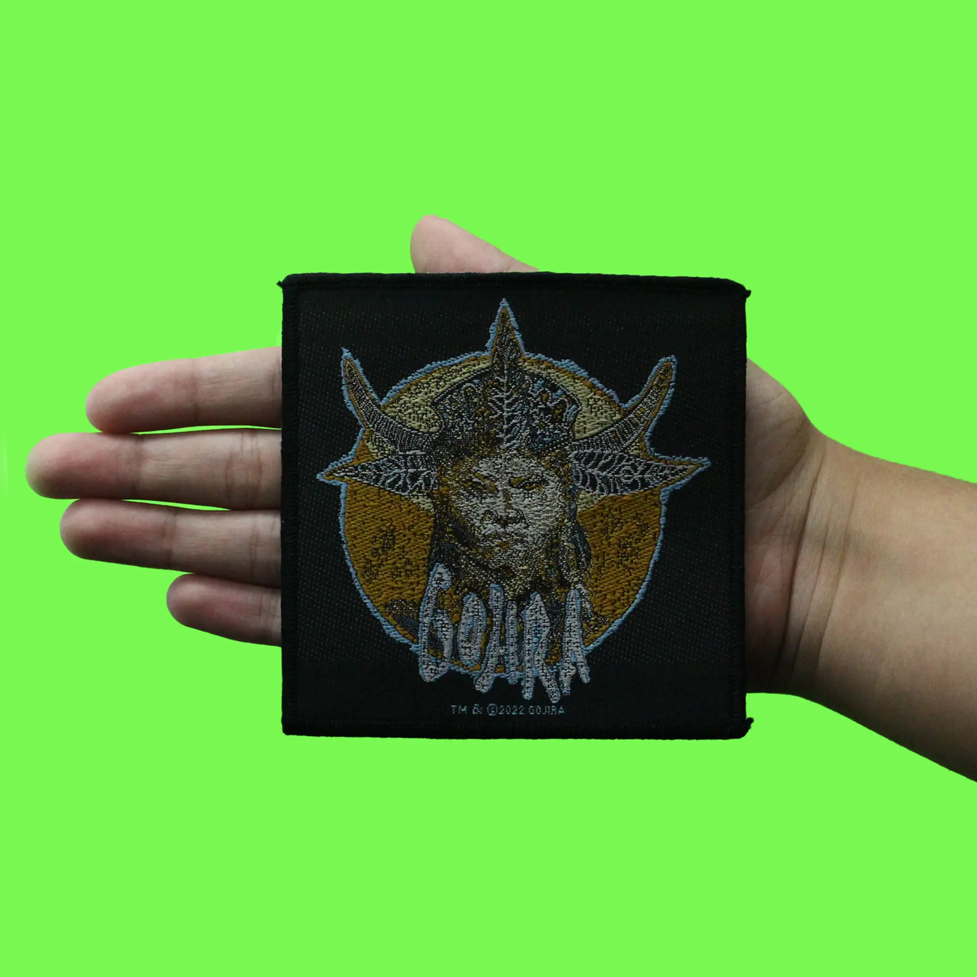 Gojira Fortitude Metal Patch Rock Music Band Woven Sew On - Image 2