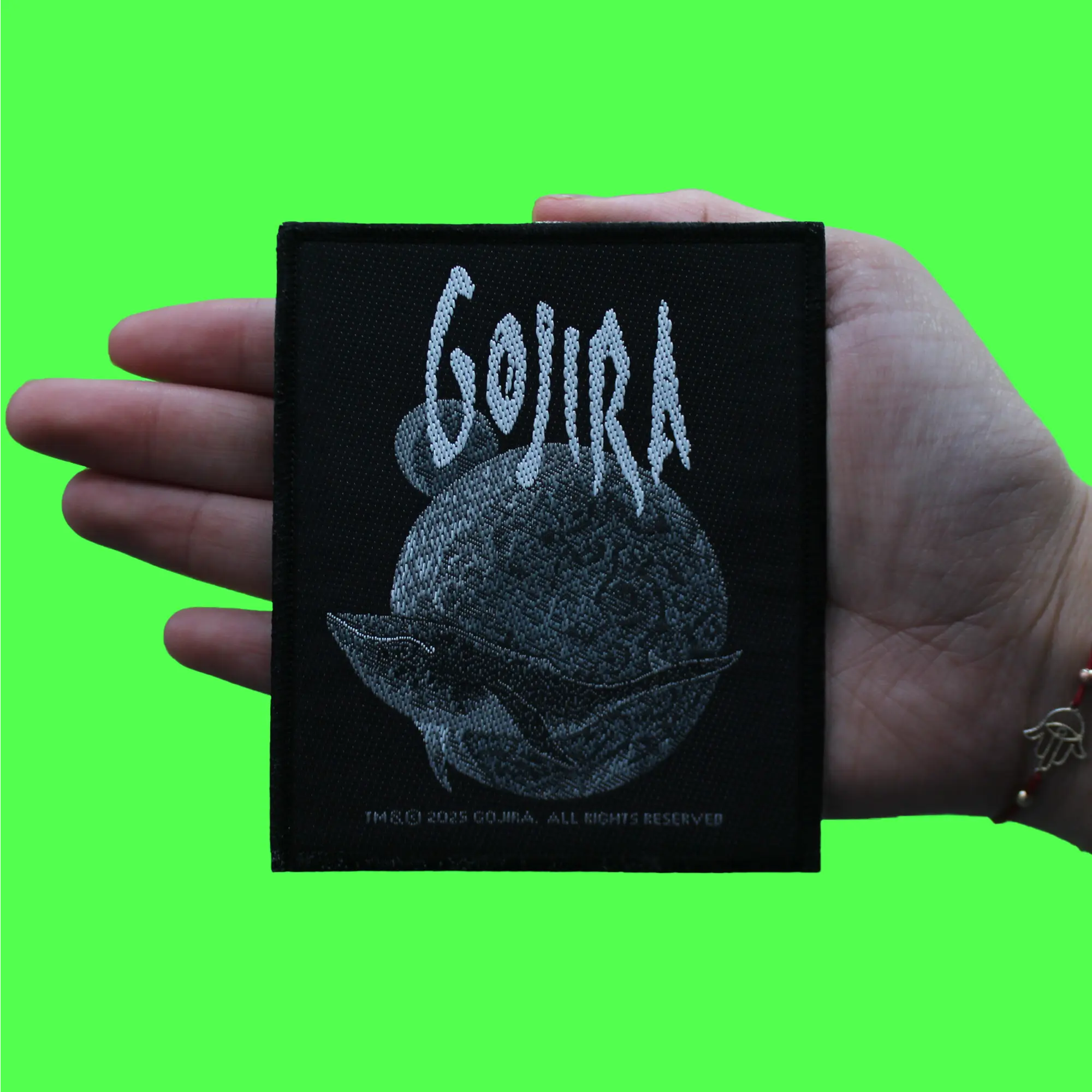 Gojira From Mars To Sirius Patch Rock Music Band Woven Sew On - Image 2