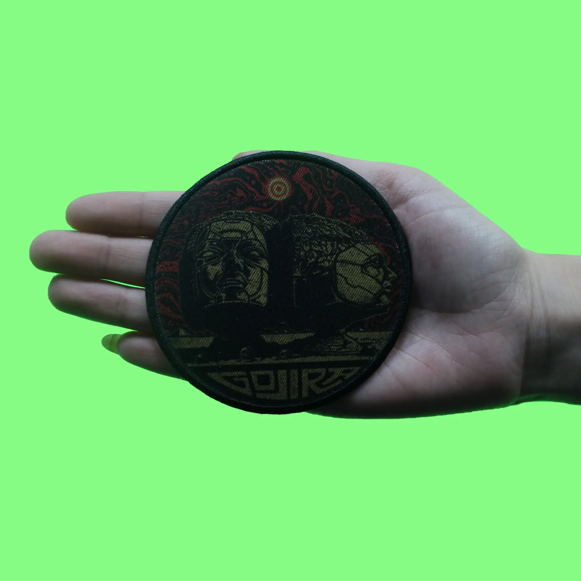 Gojira Rock Metal Patch Sculpted Heads Logo Sublimated Iron On - Image 2