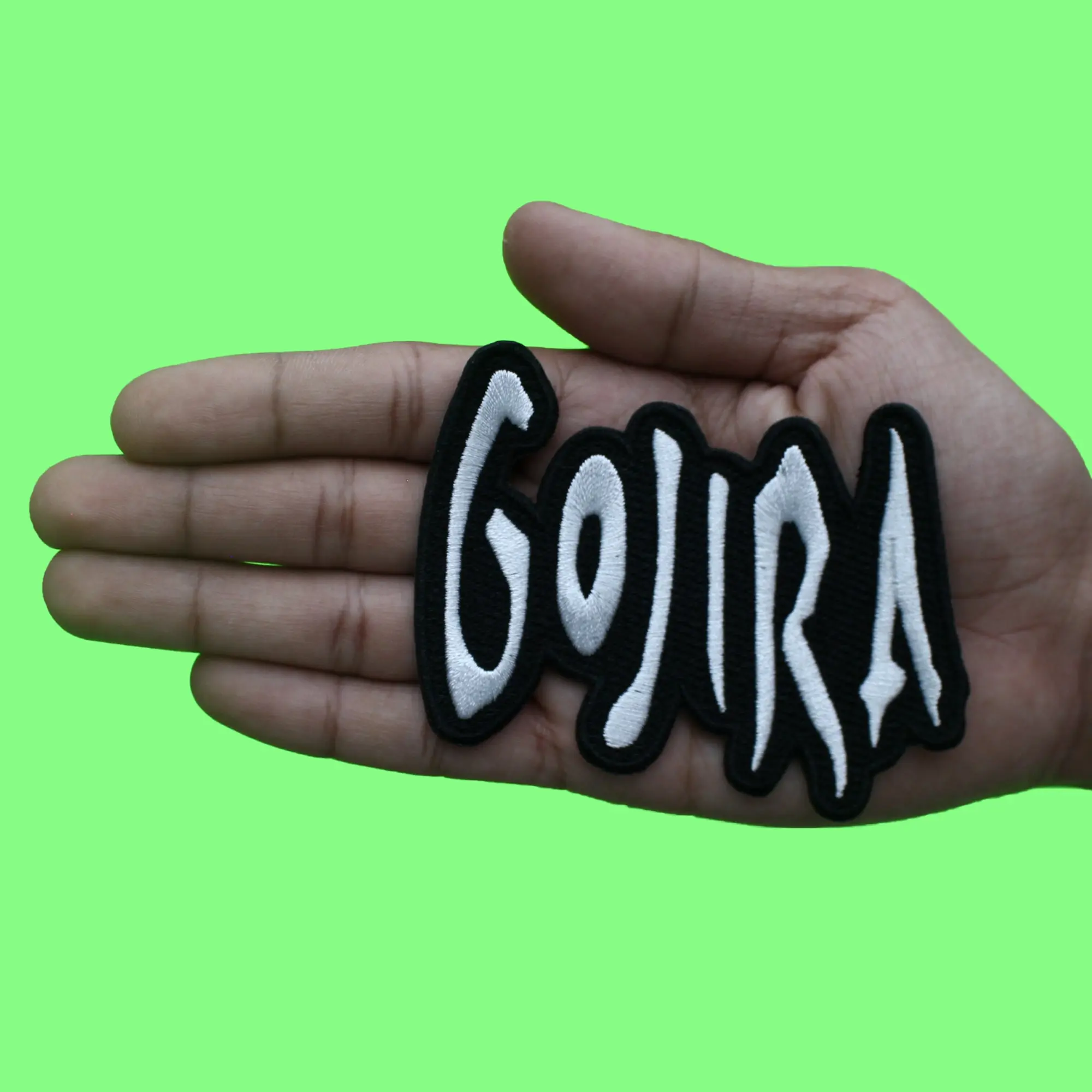 Gojira Rock Music Patch Metal Band Logo Embroidered Iron On - Image 2