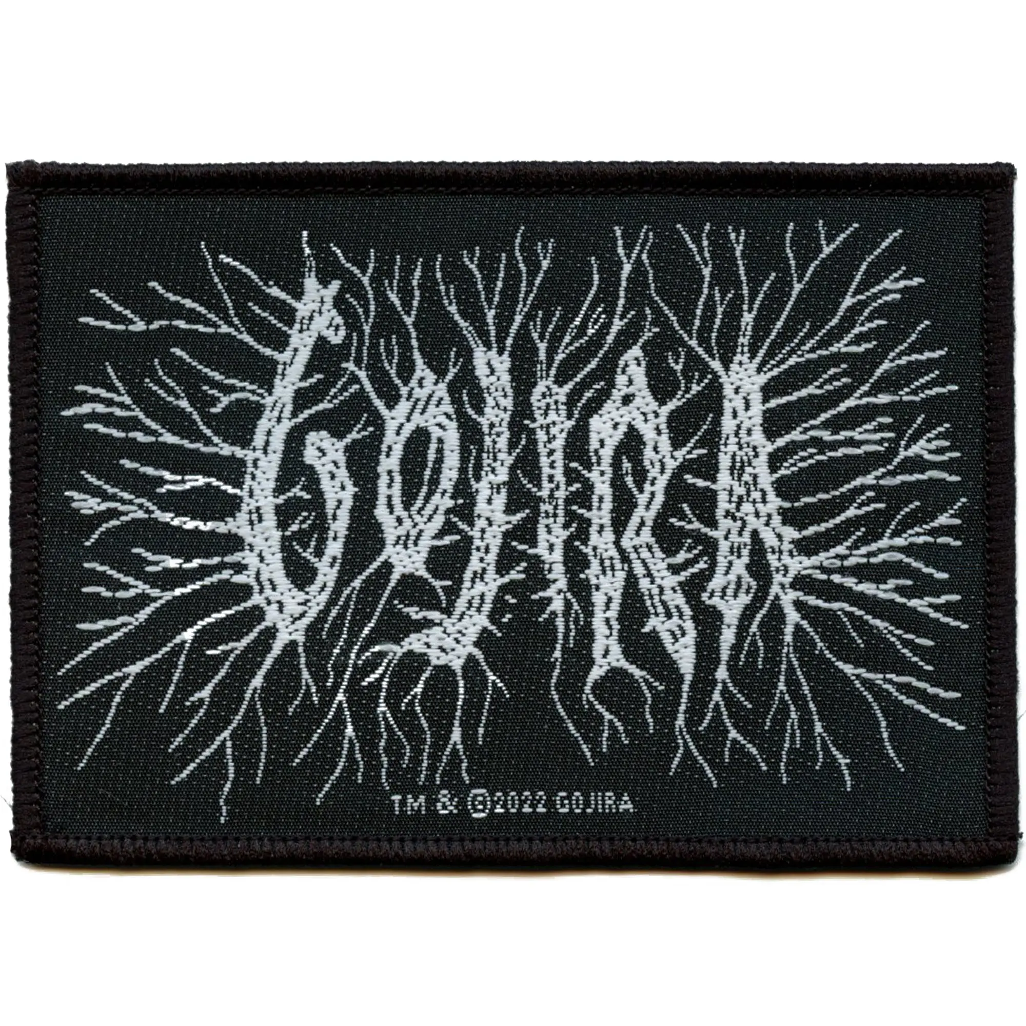 Gojira Stems Logo Patch Rock Music Band Woven Sew On