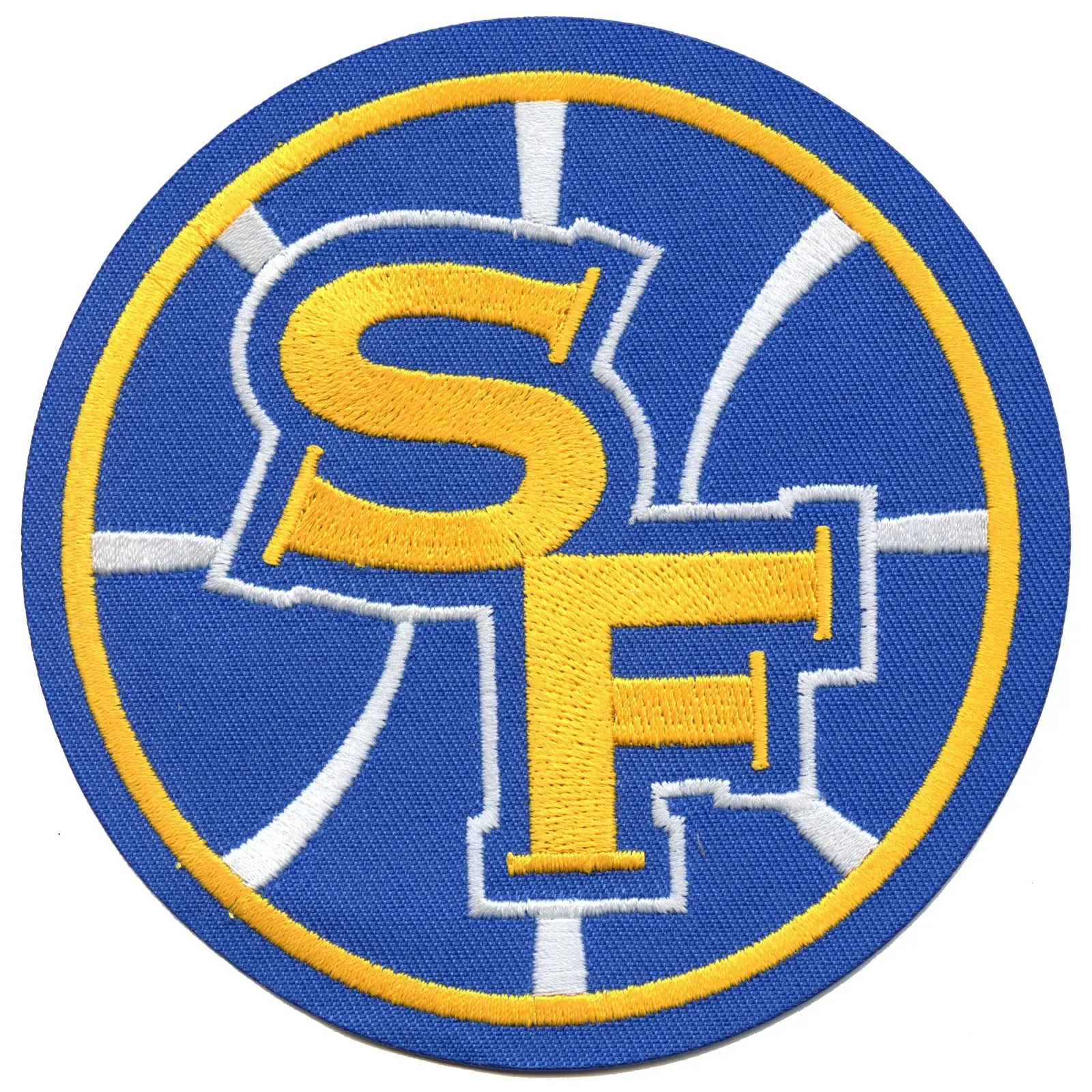 Golden State Warriors Secondary SF Round Logo Patch