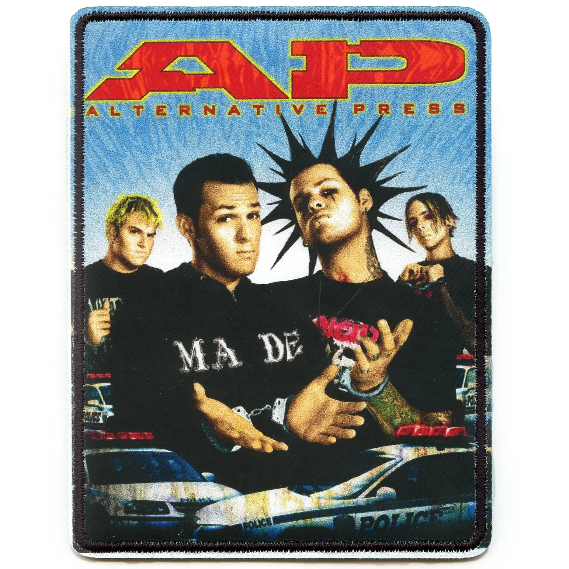 Good Charlotte Band Patch Alternative Press Logo Sublimated Embroidered Iron On
