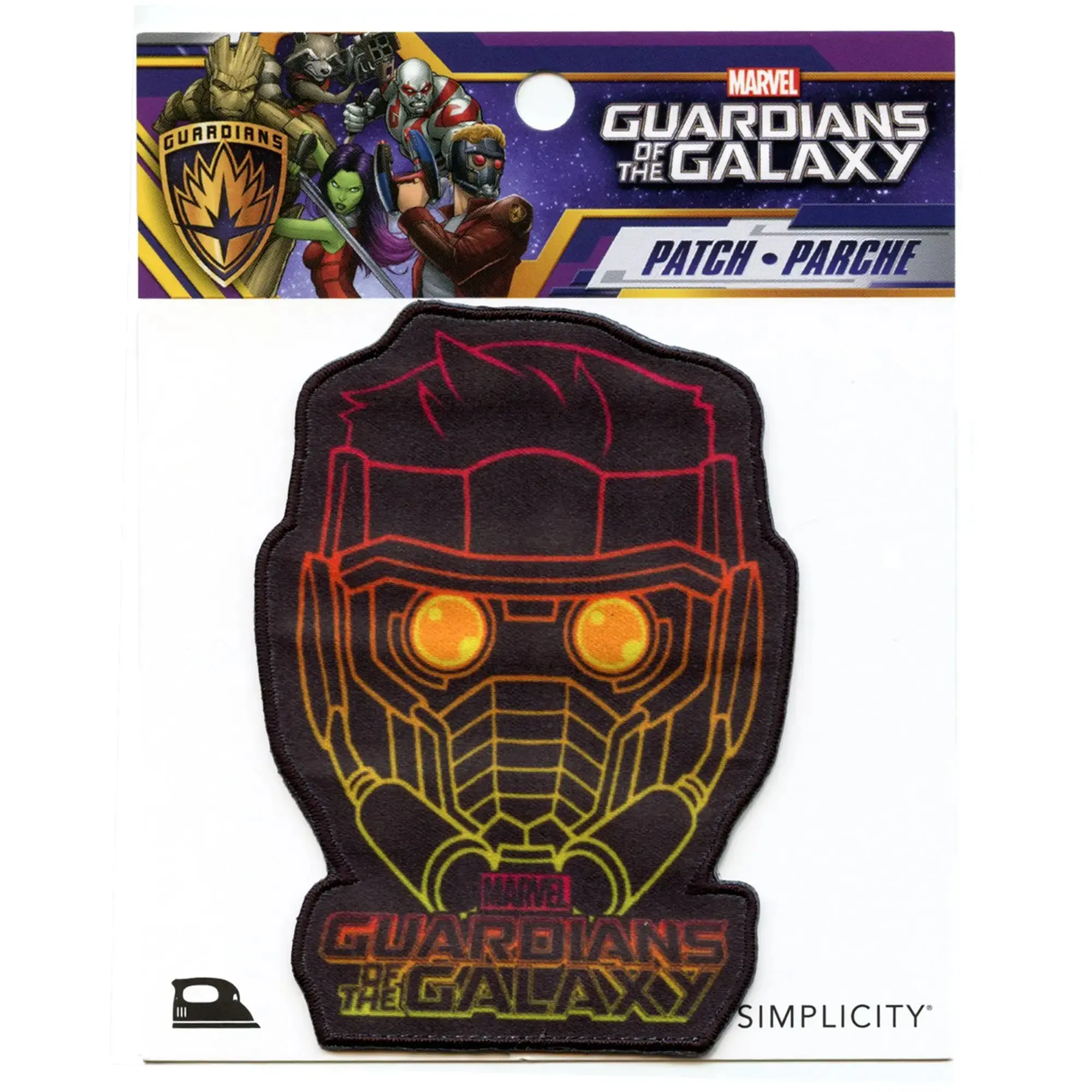 Guardians of the Galaxy Star Lord Patch Marvel Hero Sublimation Iron on - Image 2