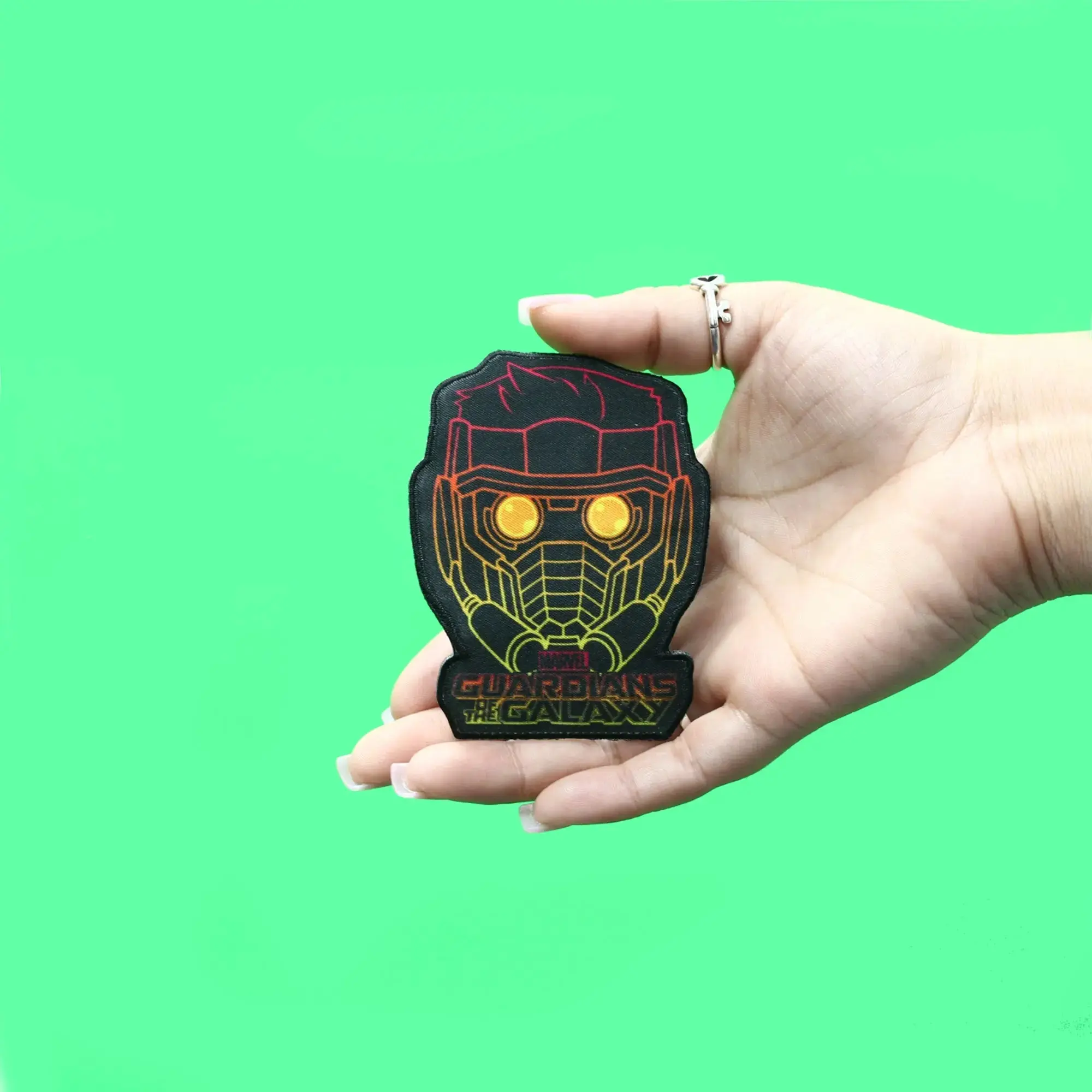 Guardians of the Galaxy Star Lord Patch Marvel Hero Sublimation Iron on - Image 3