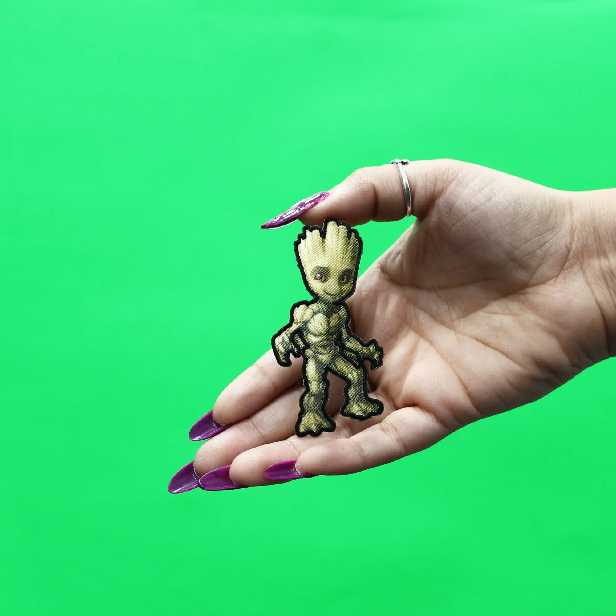Guardians of the Galaxy Patch Teenage Groot Embroidered Iron On - Image 3