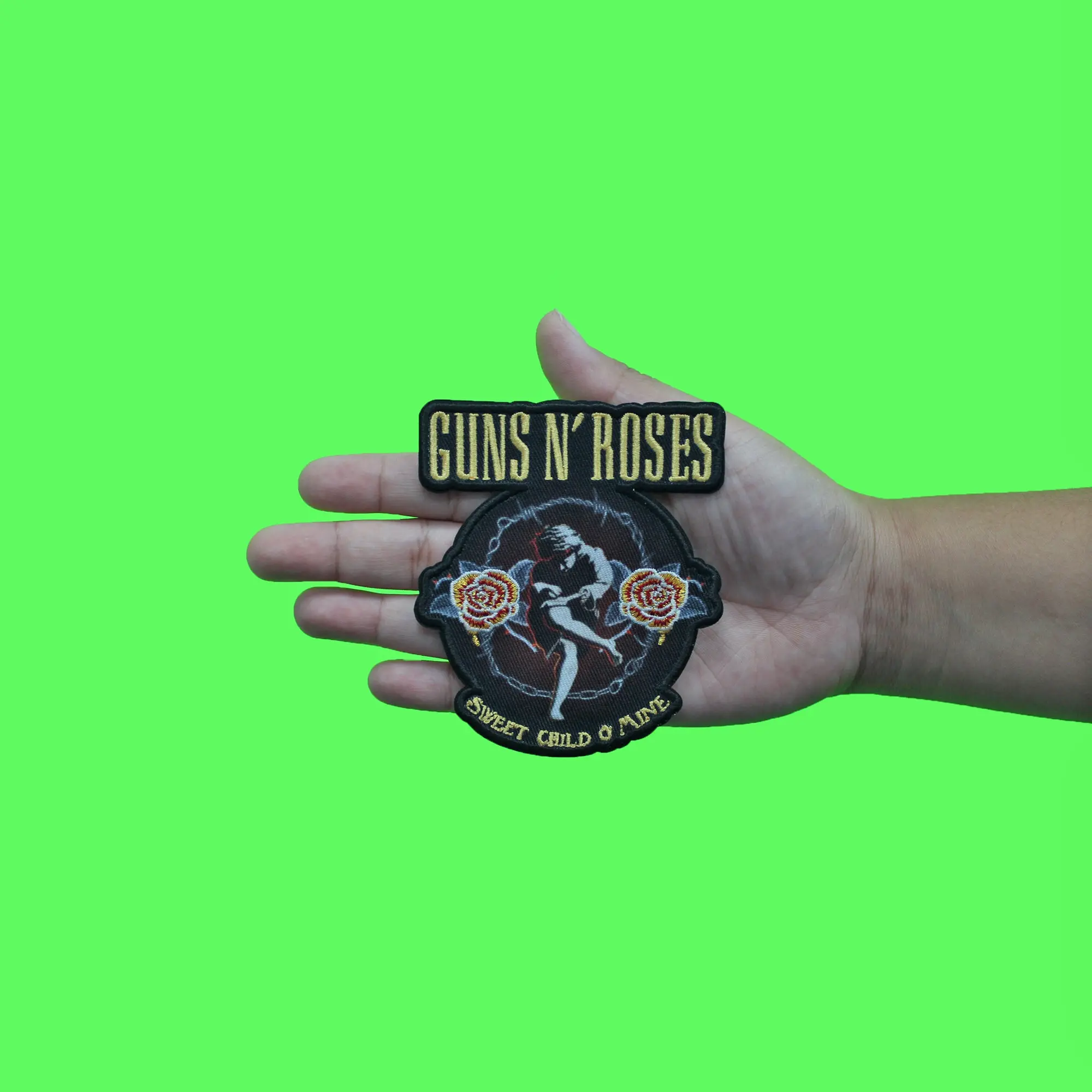 Guns N' Roses Cherub Patch Sweet Child O Mine Sublimated Embroidered Iron On - Image 2