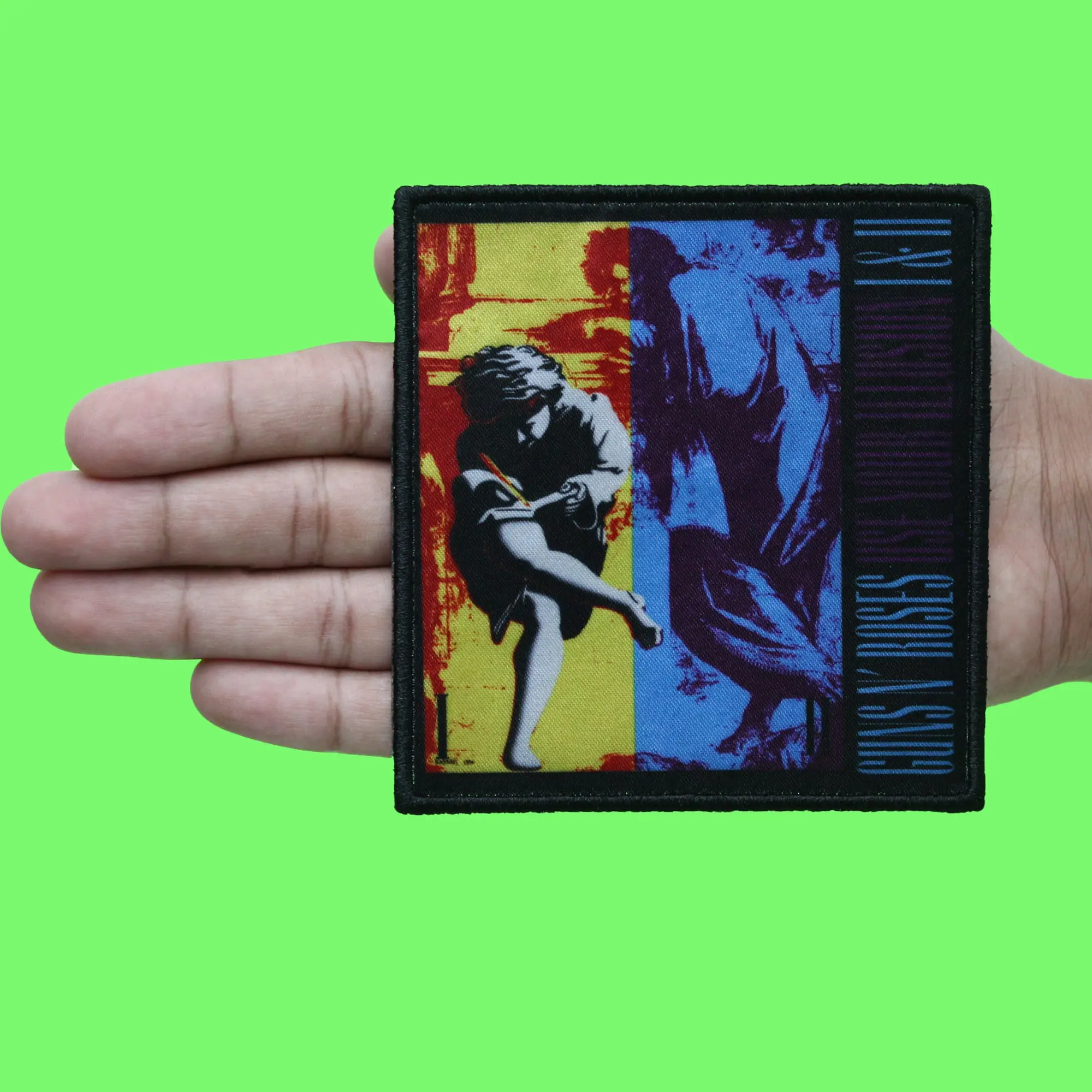 Guns N Roses Patch Use Your Illusion Album Sublimated Iron On - Image 2
