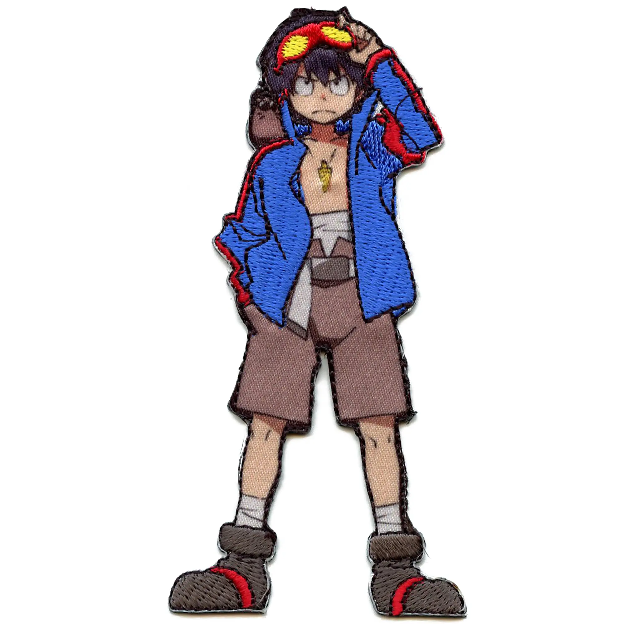 Gurren Lagan Simon Patch Anime Adventure Series Sublimated Embroidery Iron On