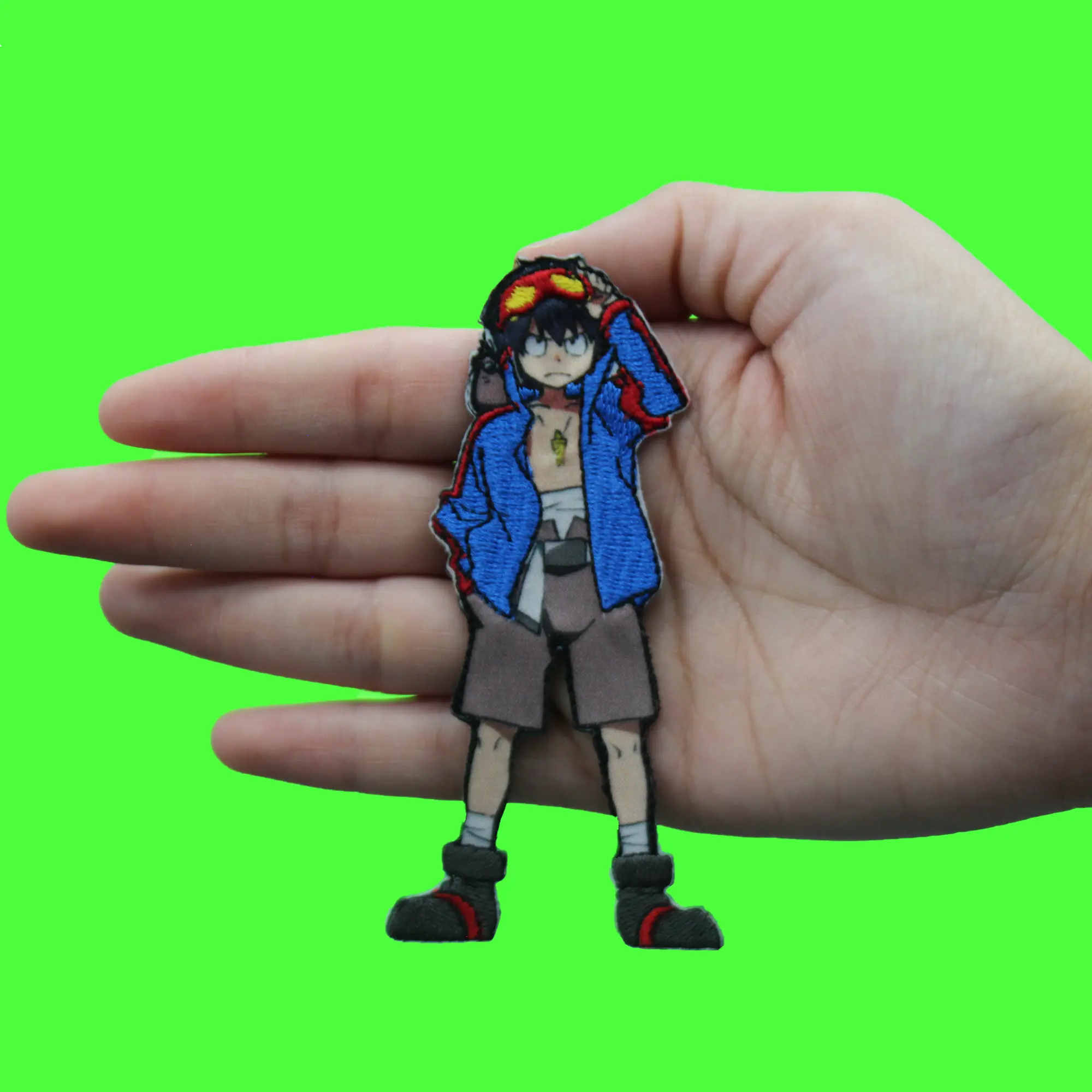 Gurren Lagan Simon Patch Anime Adventure Series Sublimated Embroidery Iron On - Image 2