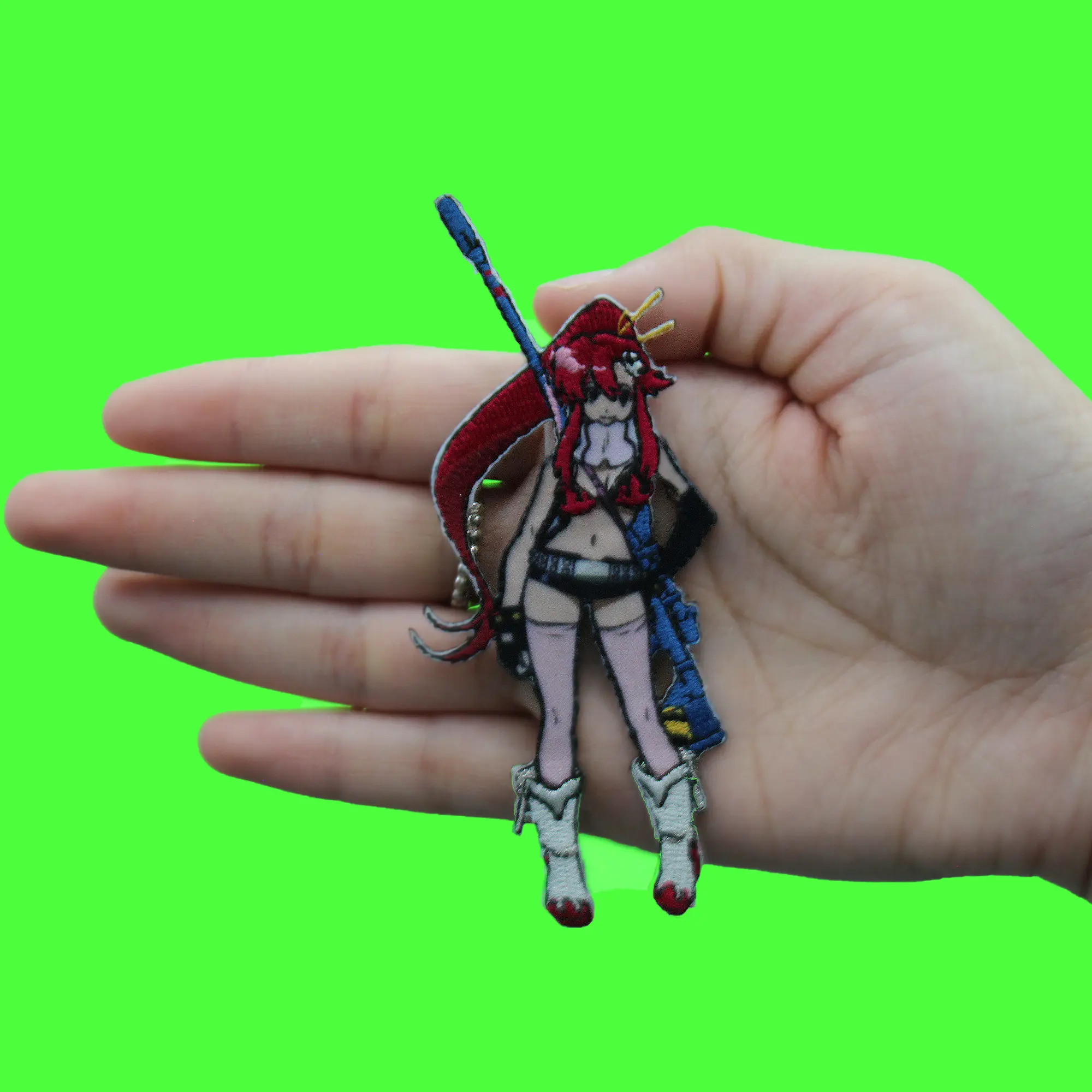 Gurren Lagann Yoko Patch Anime Adventure Series Sublimated Embroidery Iron On - Image 2