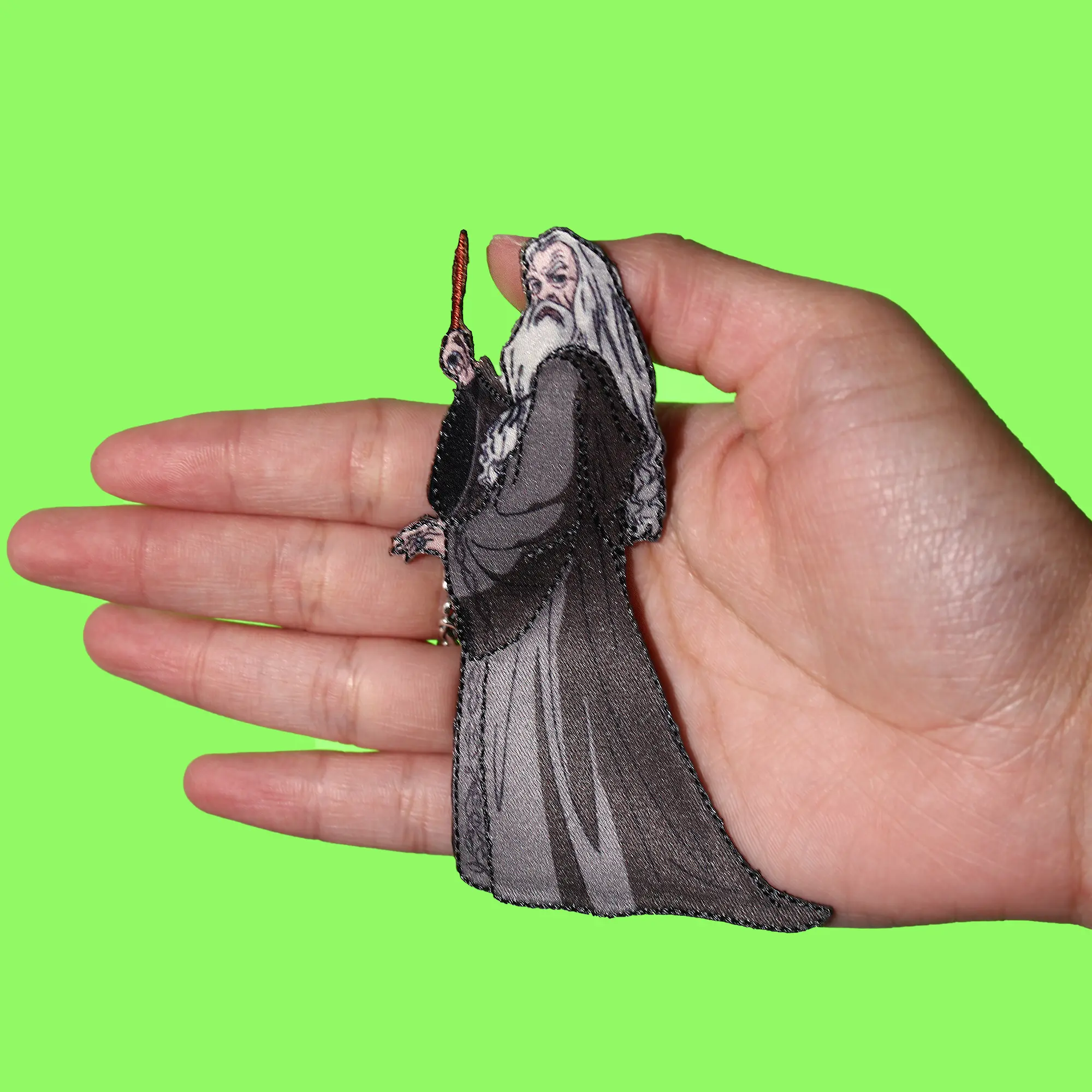 Harry Potter Movie Patch Character Dumbledore Wand Sublimation Iron On - Image 2