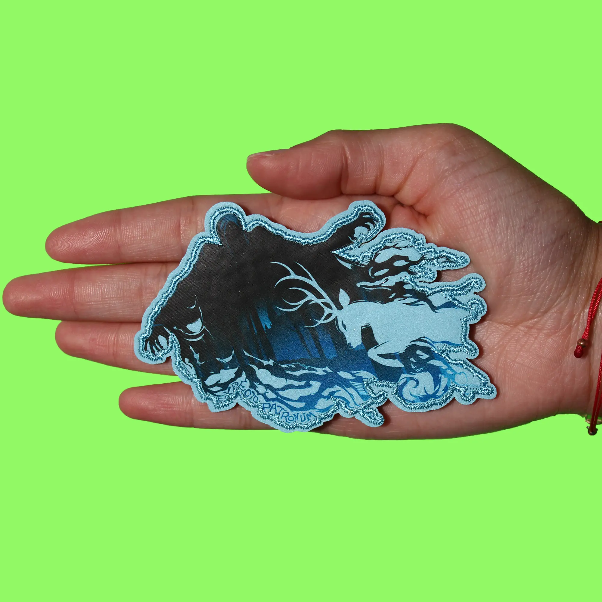 Harry Potter Movie Patch Dementor Expecto Patronum Embroidered Iron On - Image 2