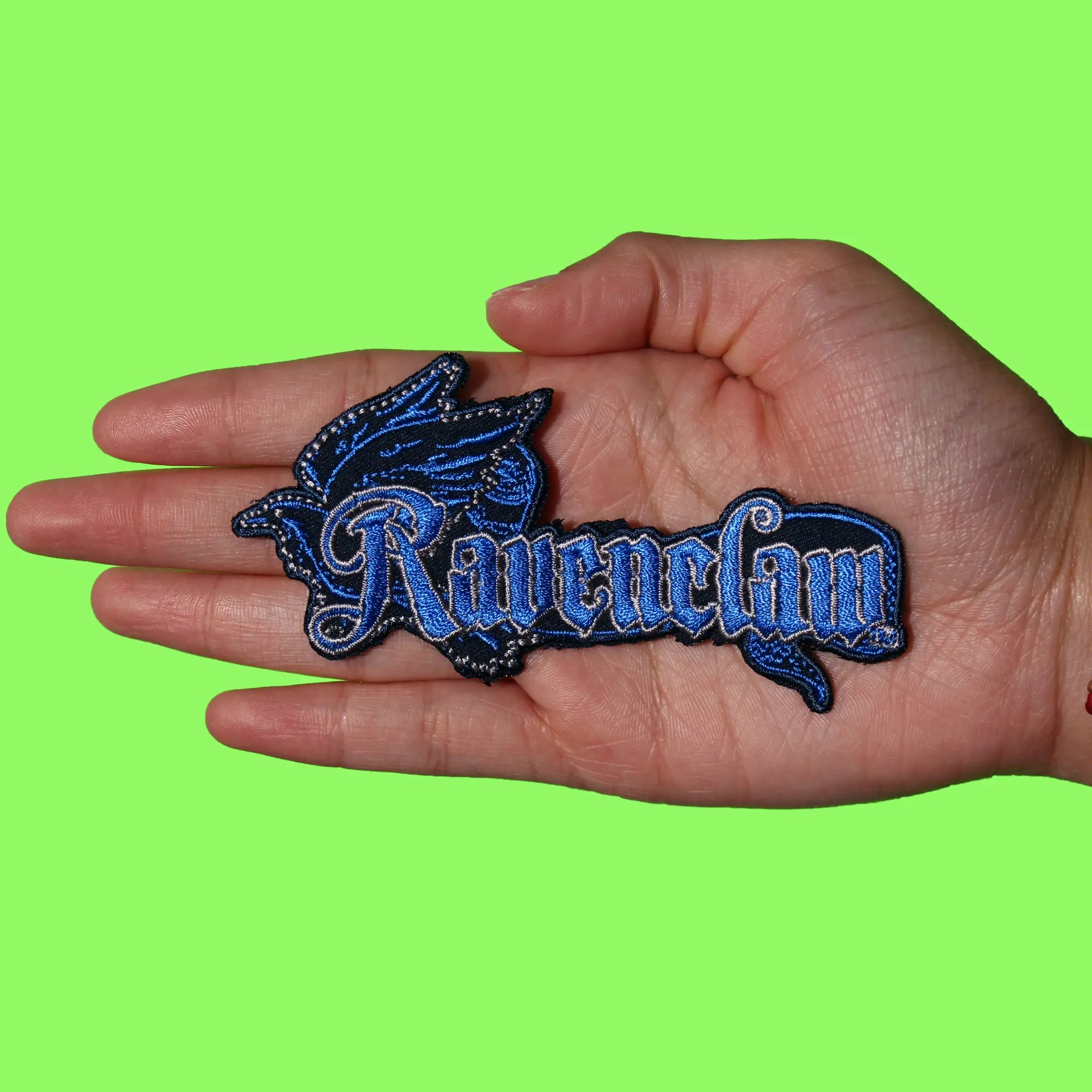Harry Potter Movie Patch Ravenclaw Raven House Embroidered Iron On - Image 2