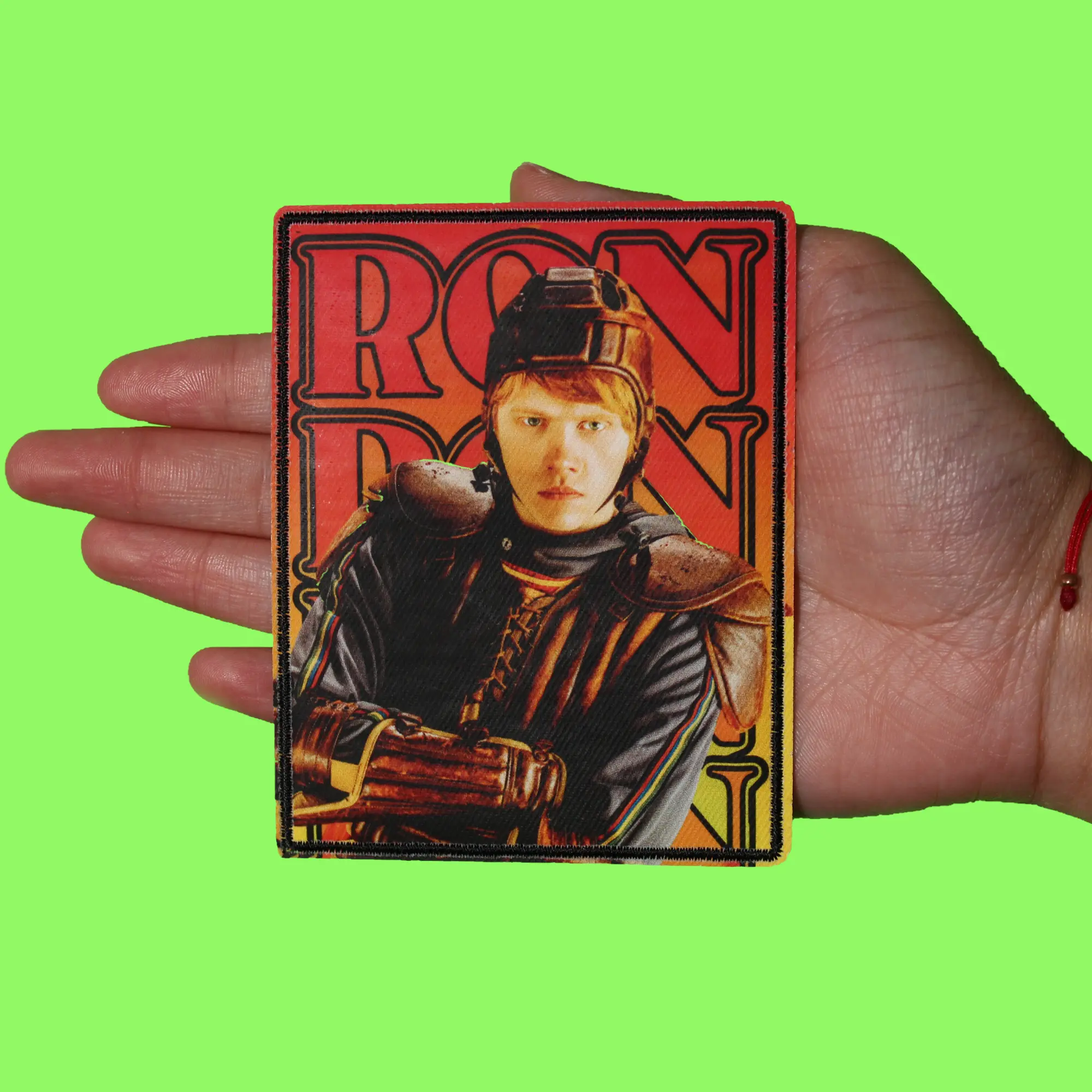 Harry Potter Movie Patch Ron Weasley Fan Embroidered Iron On - Image 2