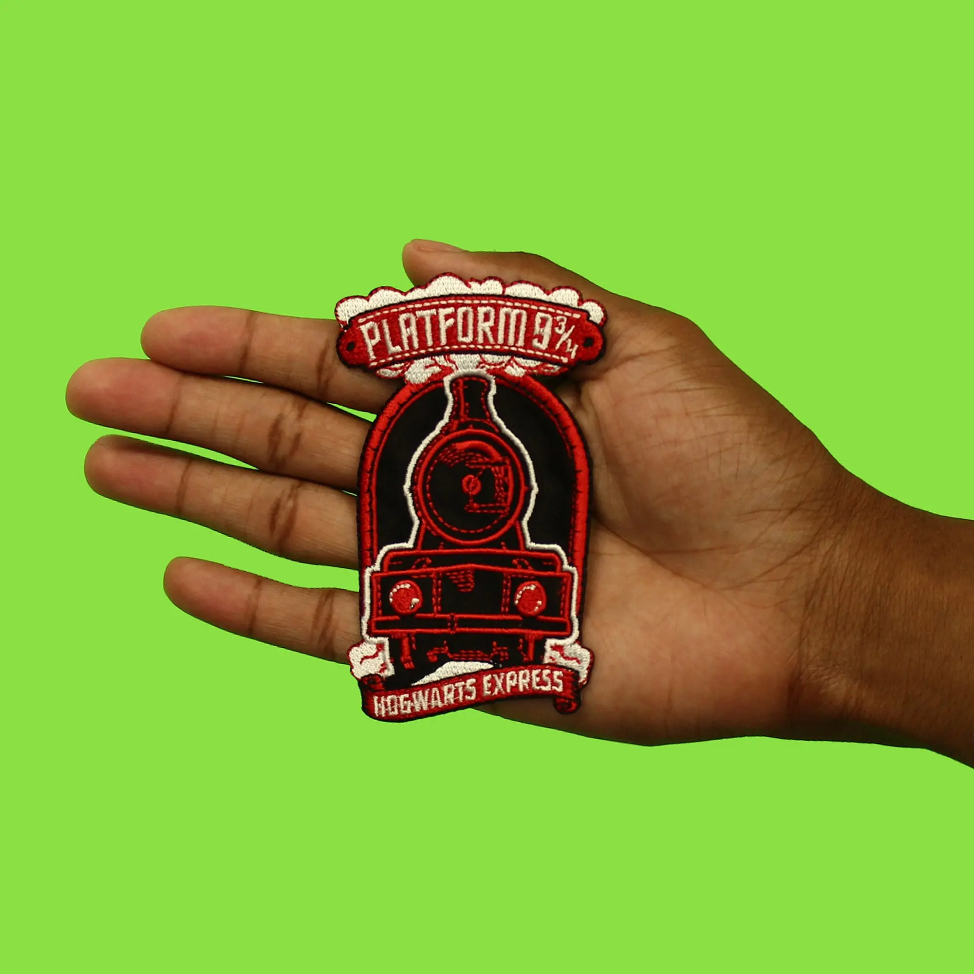 Harry Potter Train Patch Platform 9 3/4 Hogwarts Express Embroidered Iron On - Image 2