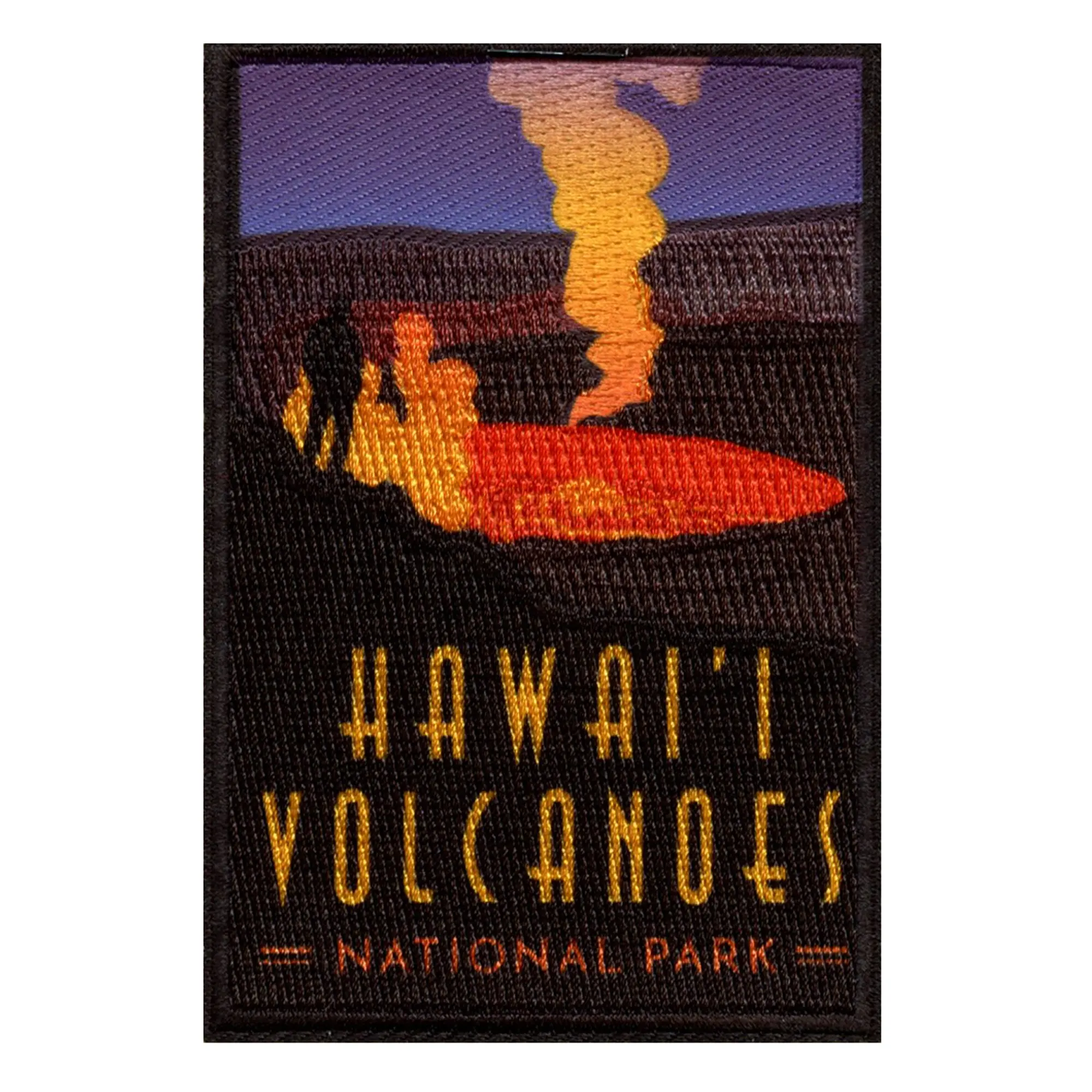 Hawaii Volcanoes National Park Patch Island Summit Travel Sublimated Iron On