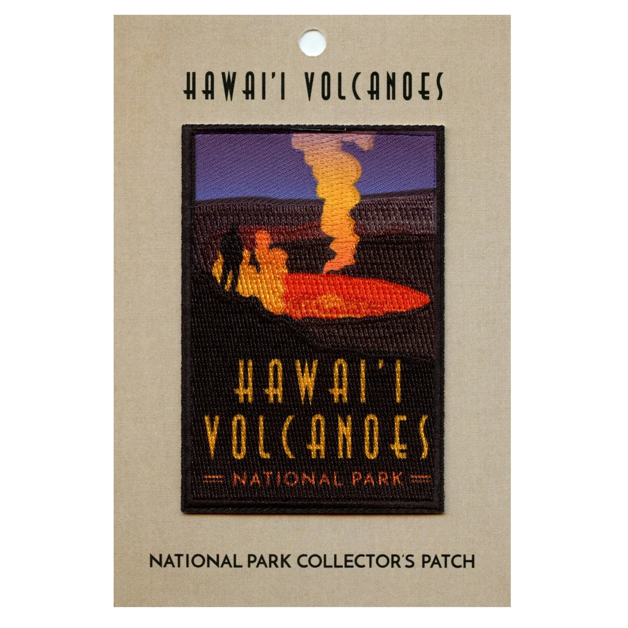 Hawaii Volcanoes National Park Patch Island Summit Travel Sublimated Iron On - Image 2