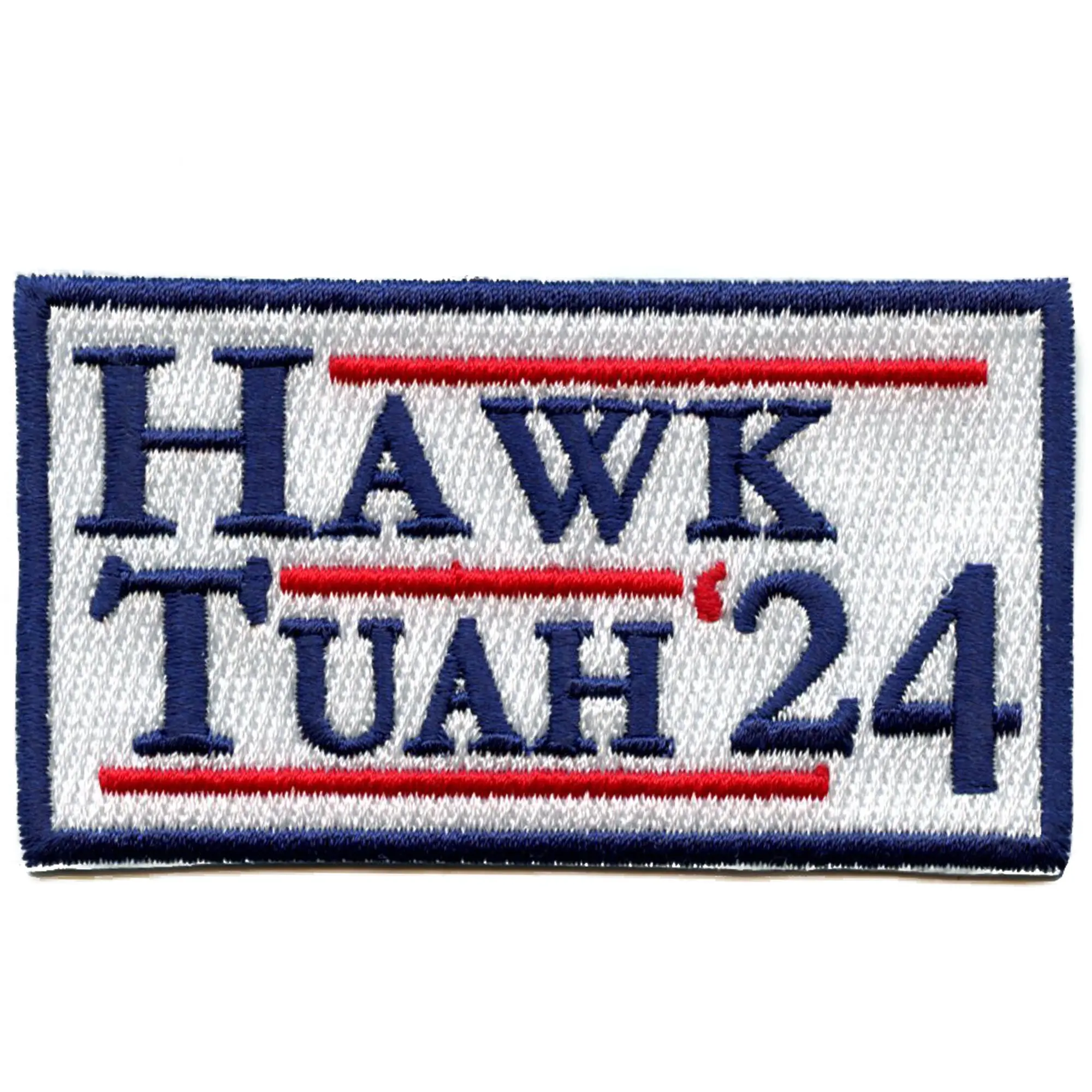 Hawk Tuah '24 Patch Funny Iconic Meme Embroidered Iron On