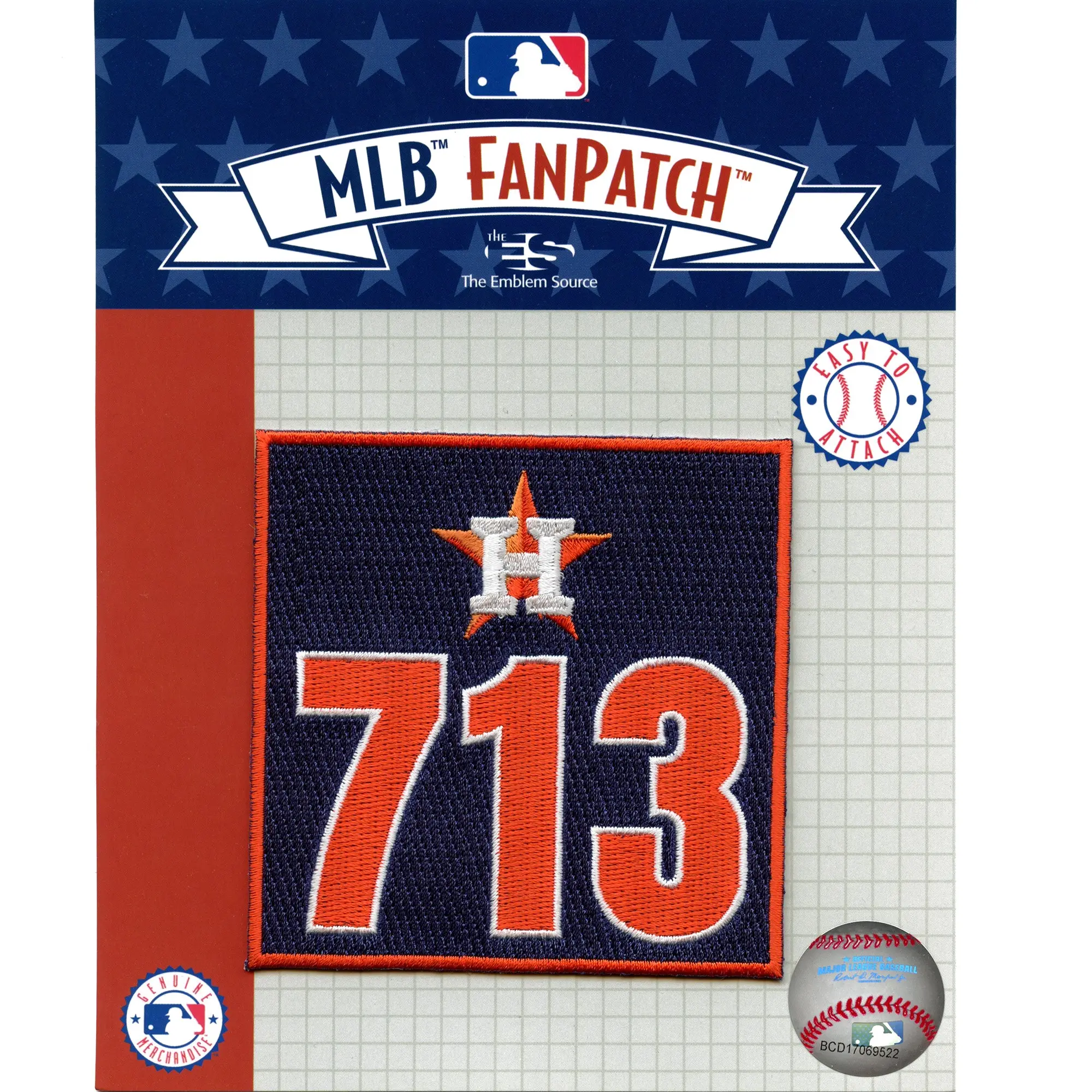 Houston Astros 713 Jersey Patch City Embroidered Major League Baseball