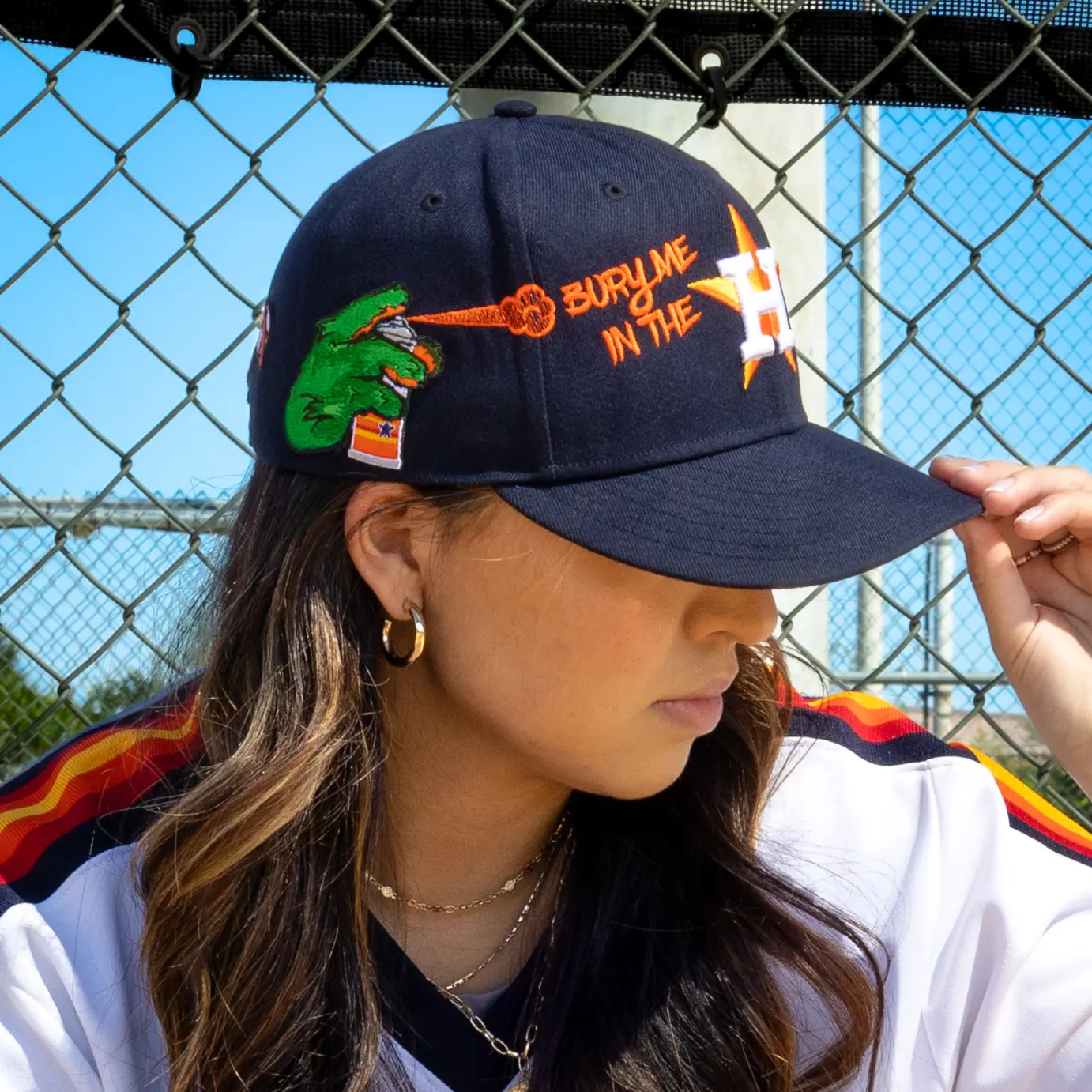 Houston Astros Hat Bury Me In The H Custom - Image 7