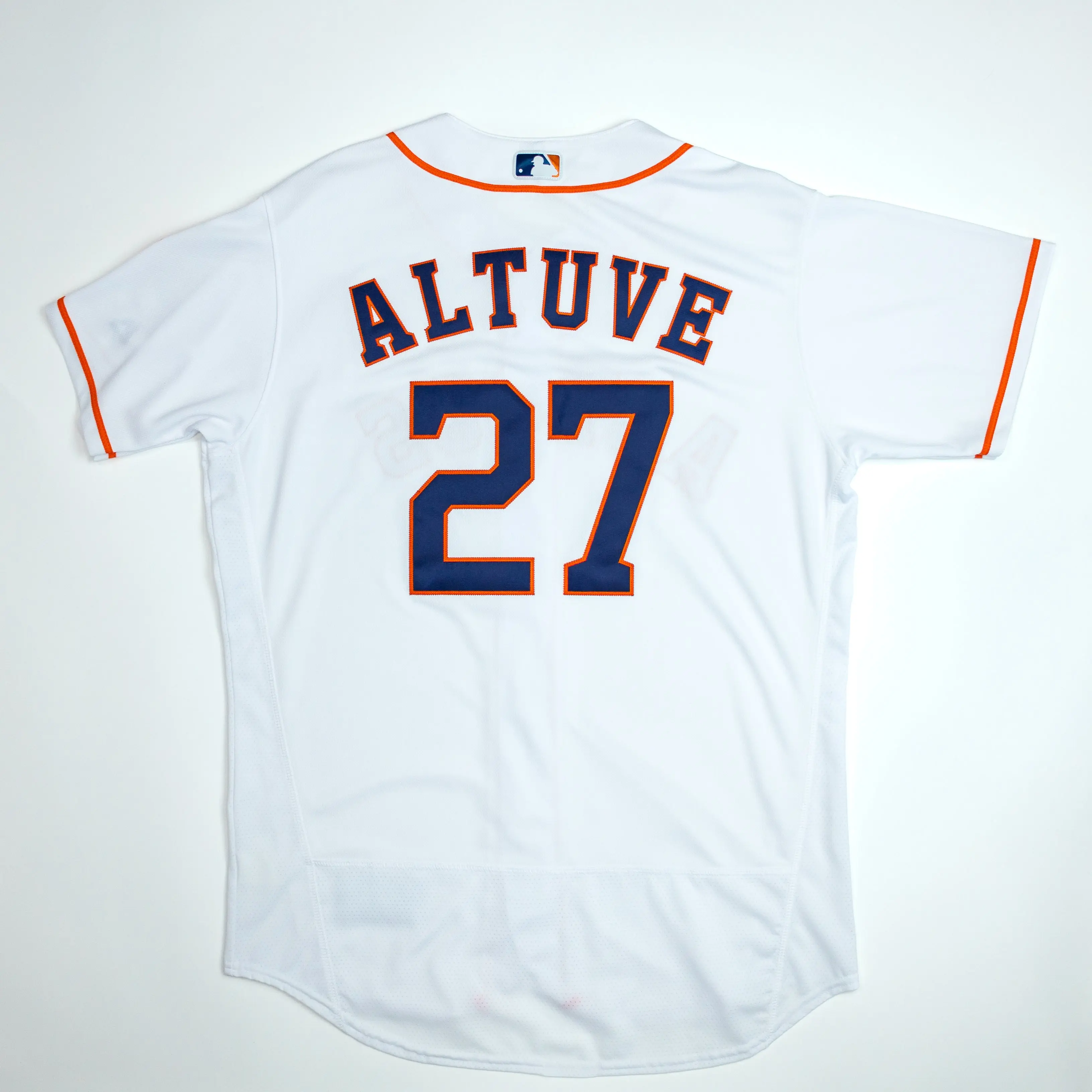 2019 Houston Astros White Authentic Team Issued José Altuve On-field Jersey - Image 5