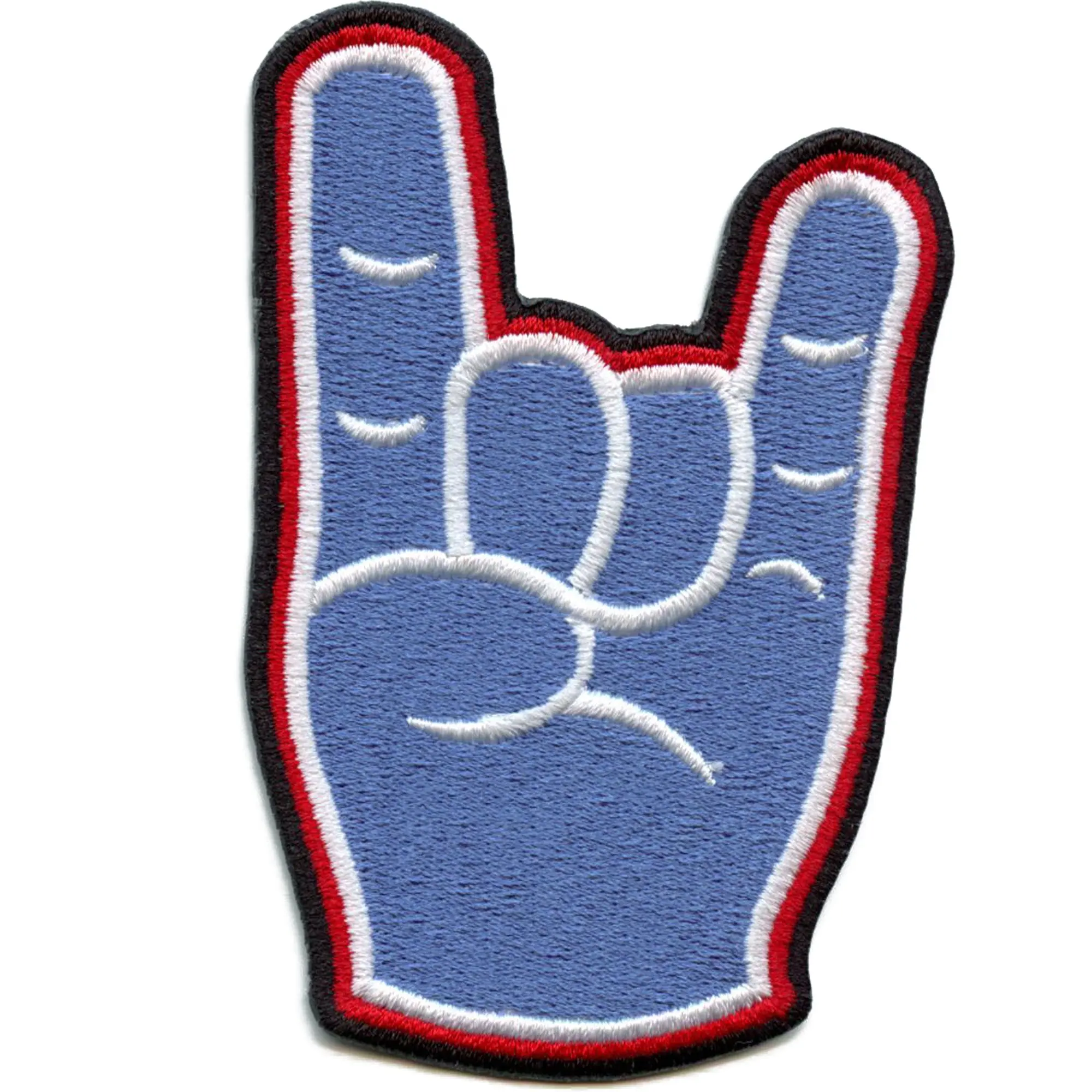 Houston H Hand Patch Sport Football Team Embroidered Iron On - Image 2