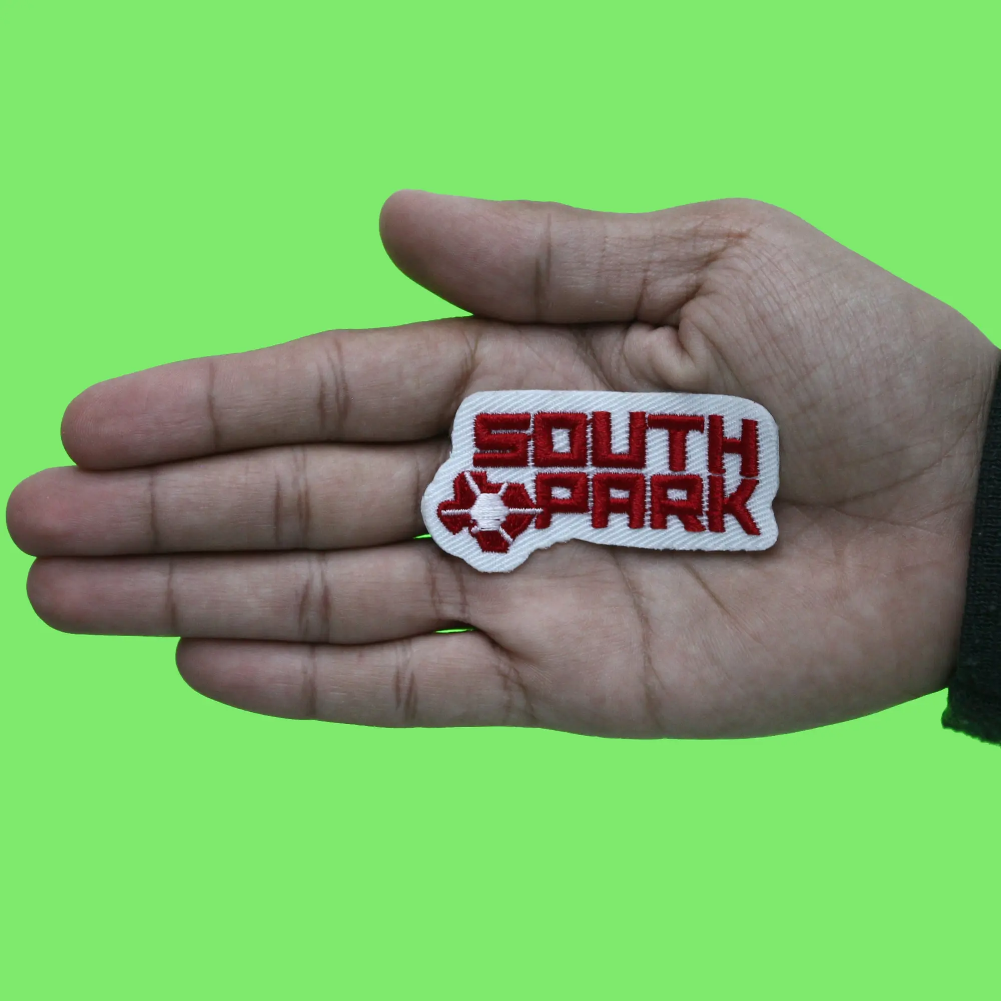 Houston South Park Patch Texas City Logo Embroidered Iron On - Image 3