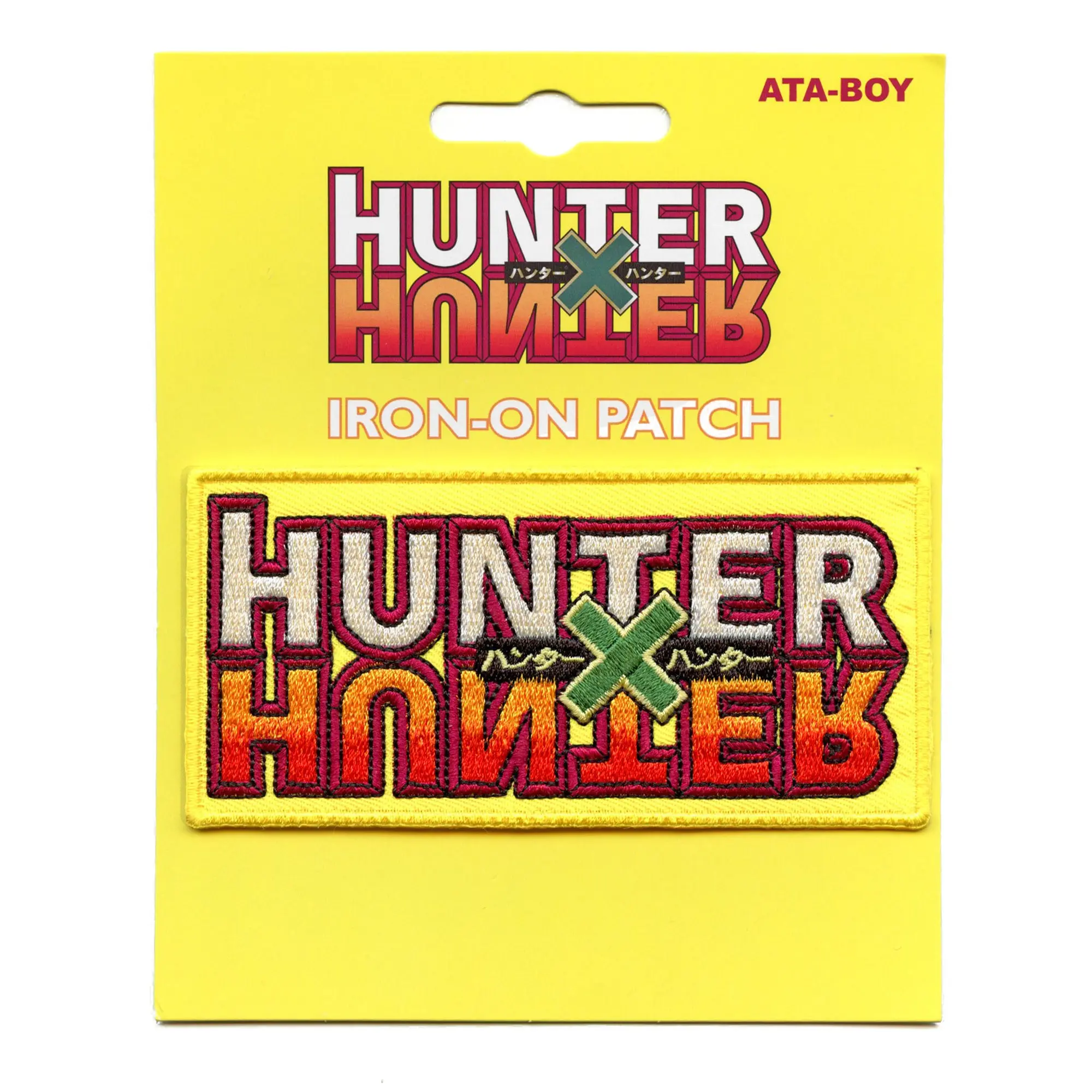 Hunter X Hunter Anime Name Logo Patch Embroidered Iron On - Image 2