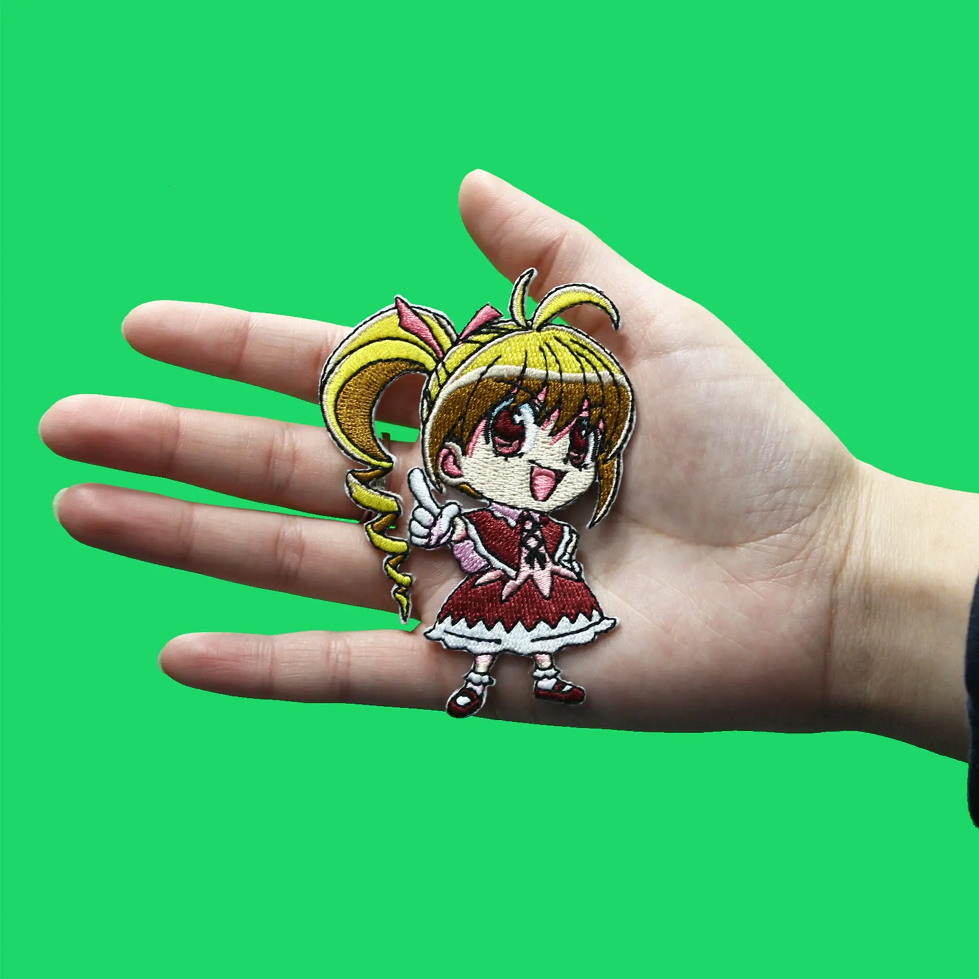 HunterXHunter Bisky Pose Patch Pointing Full Body Embroidered Iron on - Image 2