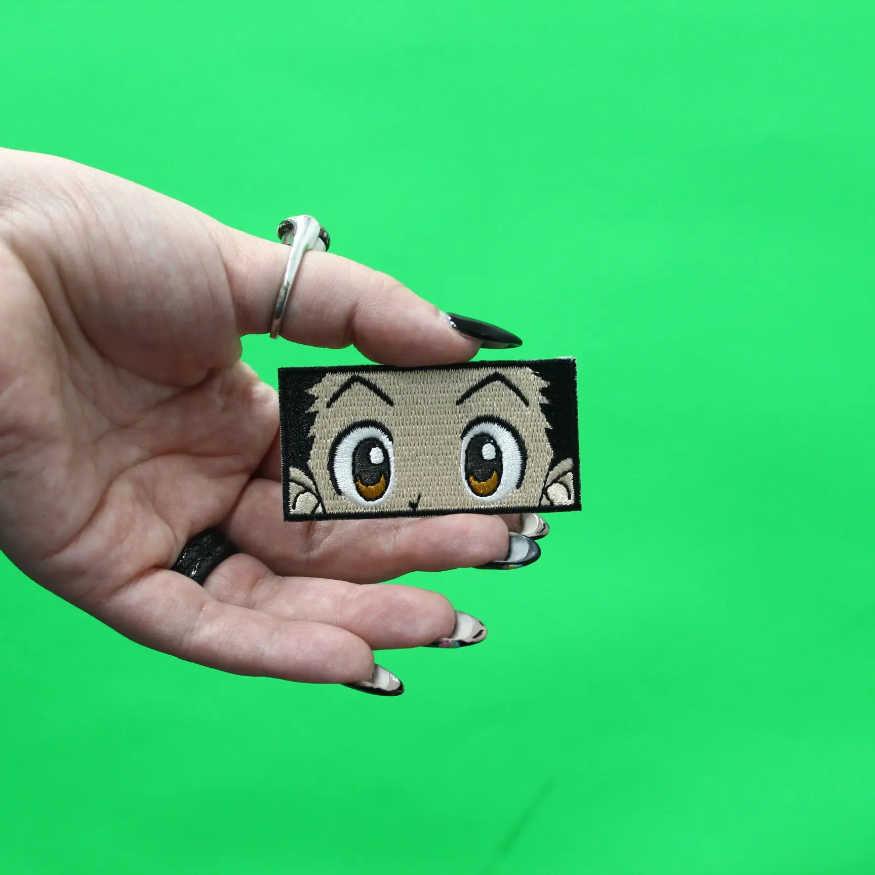 HunterXHunter Gon Patch Anime Eyes Embroidered Iron On - Image 2