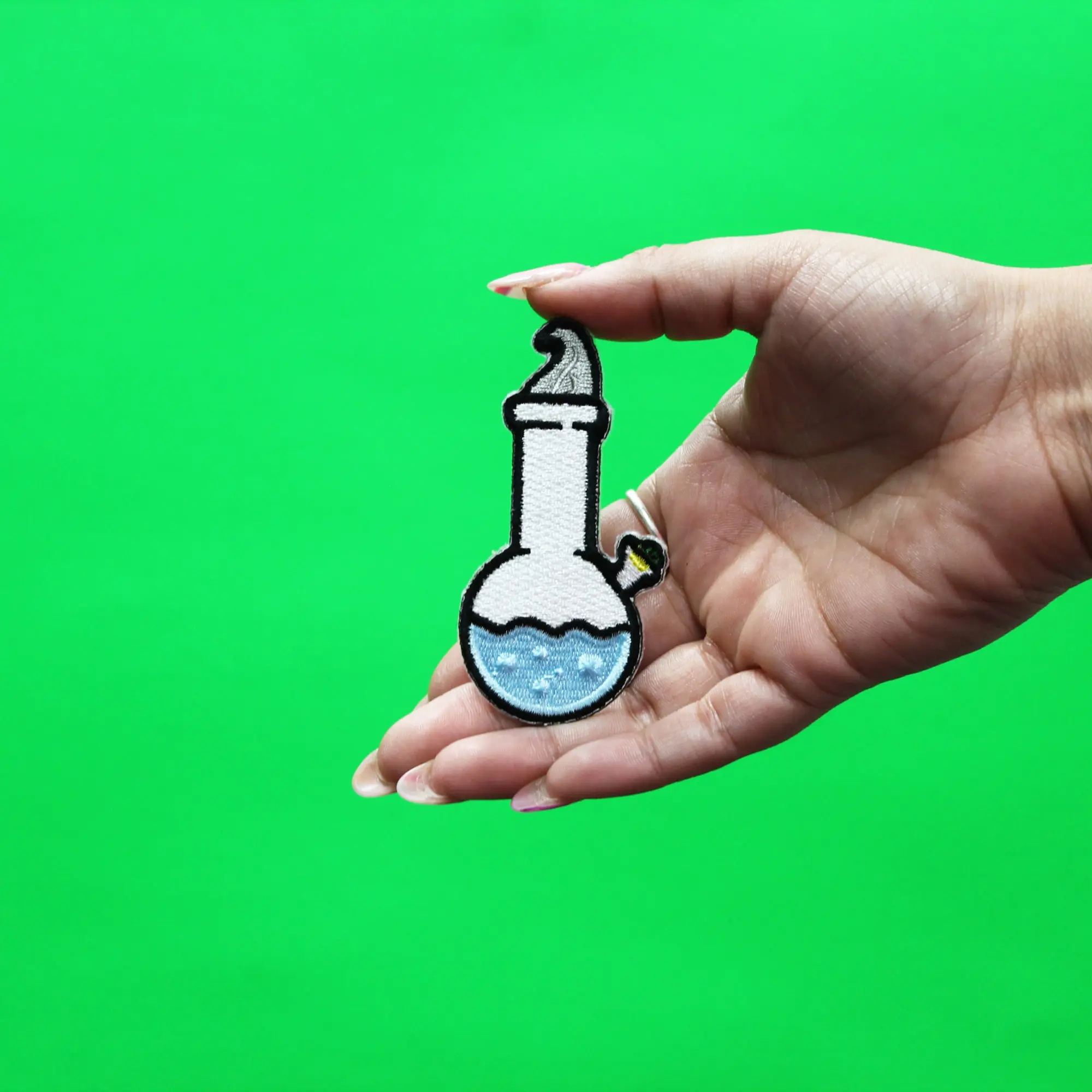 Ice Bong Patch Alternative High Embroidered Iron On - Image 2