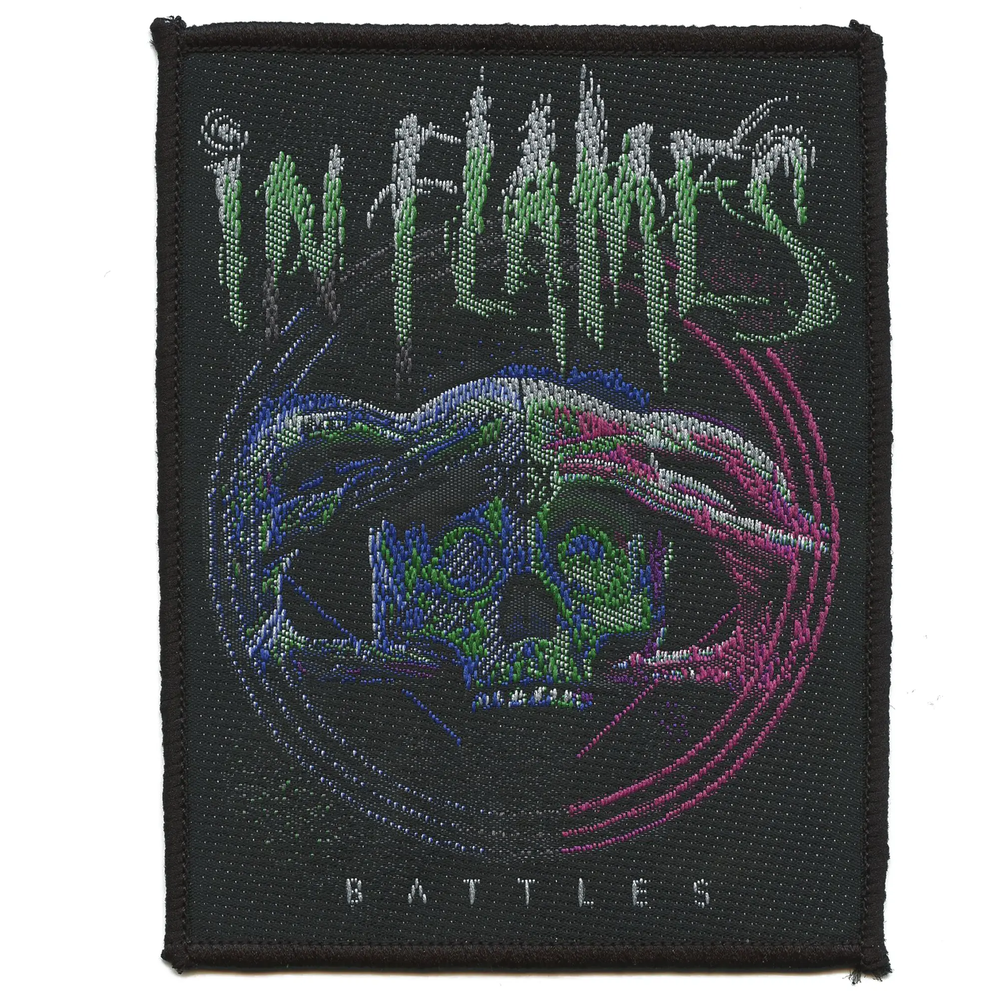 In Flames Battles Patch Heavy Metal Band Woven Sew On