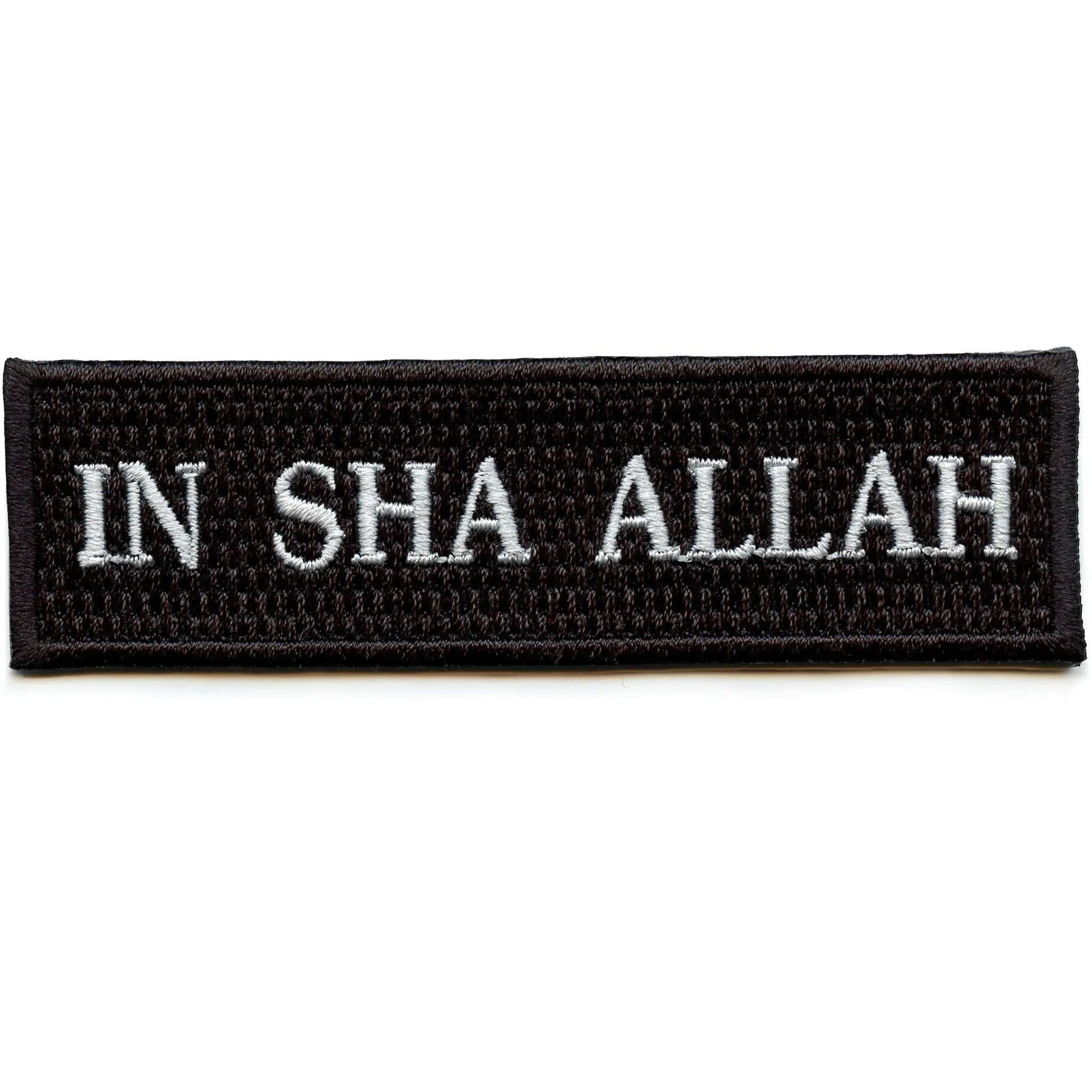 In Sha Allah Patch God Willing Arabic Embroidered Iron-On