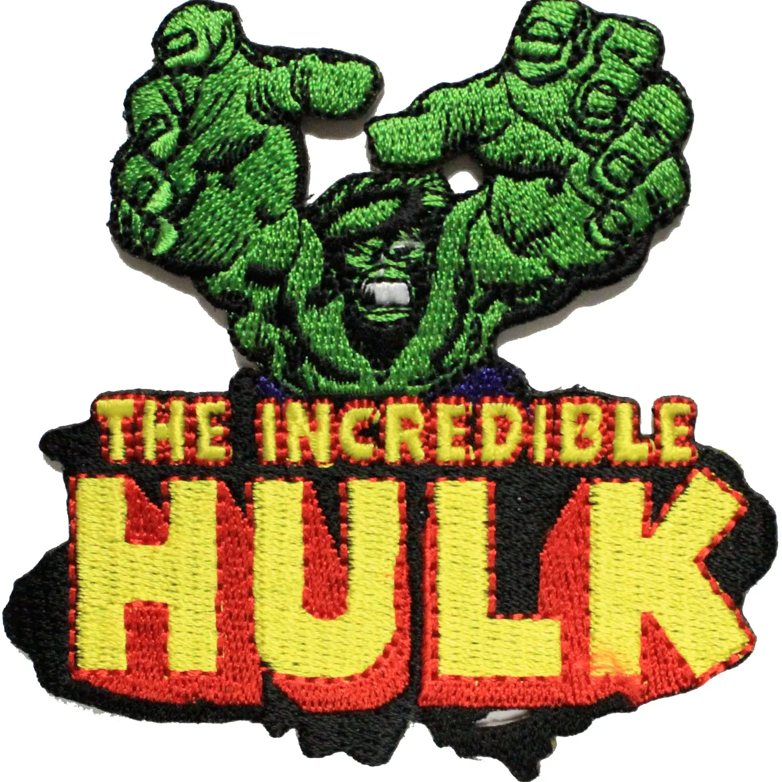 Incredible Hulk Script Iron on Patch