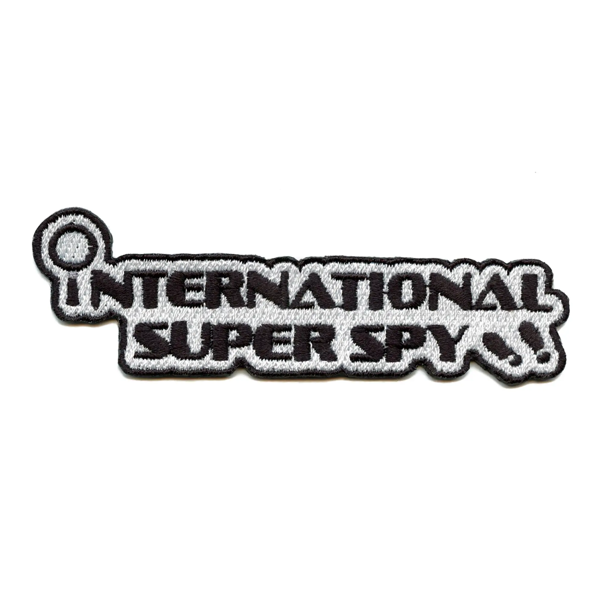 International Super Spy Patch Cartoon Song Embroidered Iron On