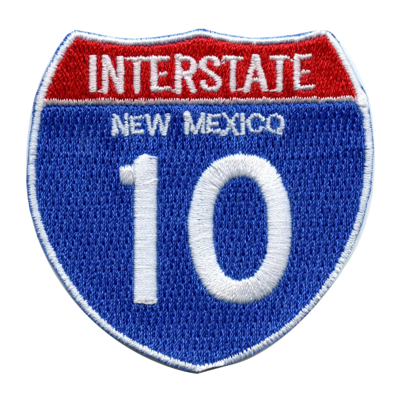 Interstate 10 I-10 Road Sign Embroidered Iron On Patch - Image 9