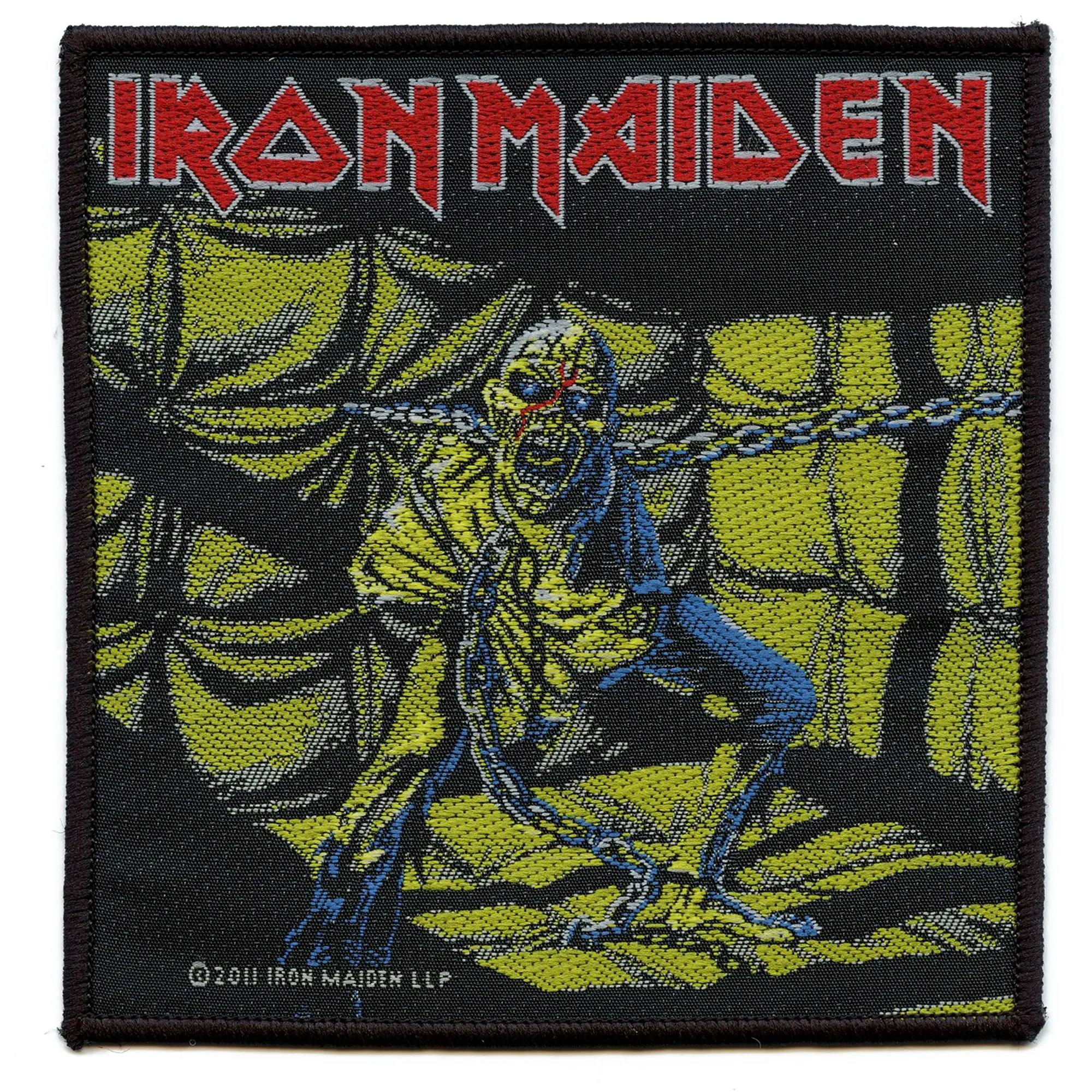 Iron Maiden Piece Of Mind Patch Heavy Metal Band Woven Sew On