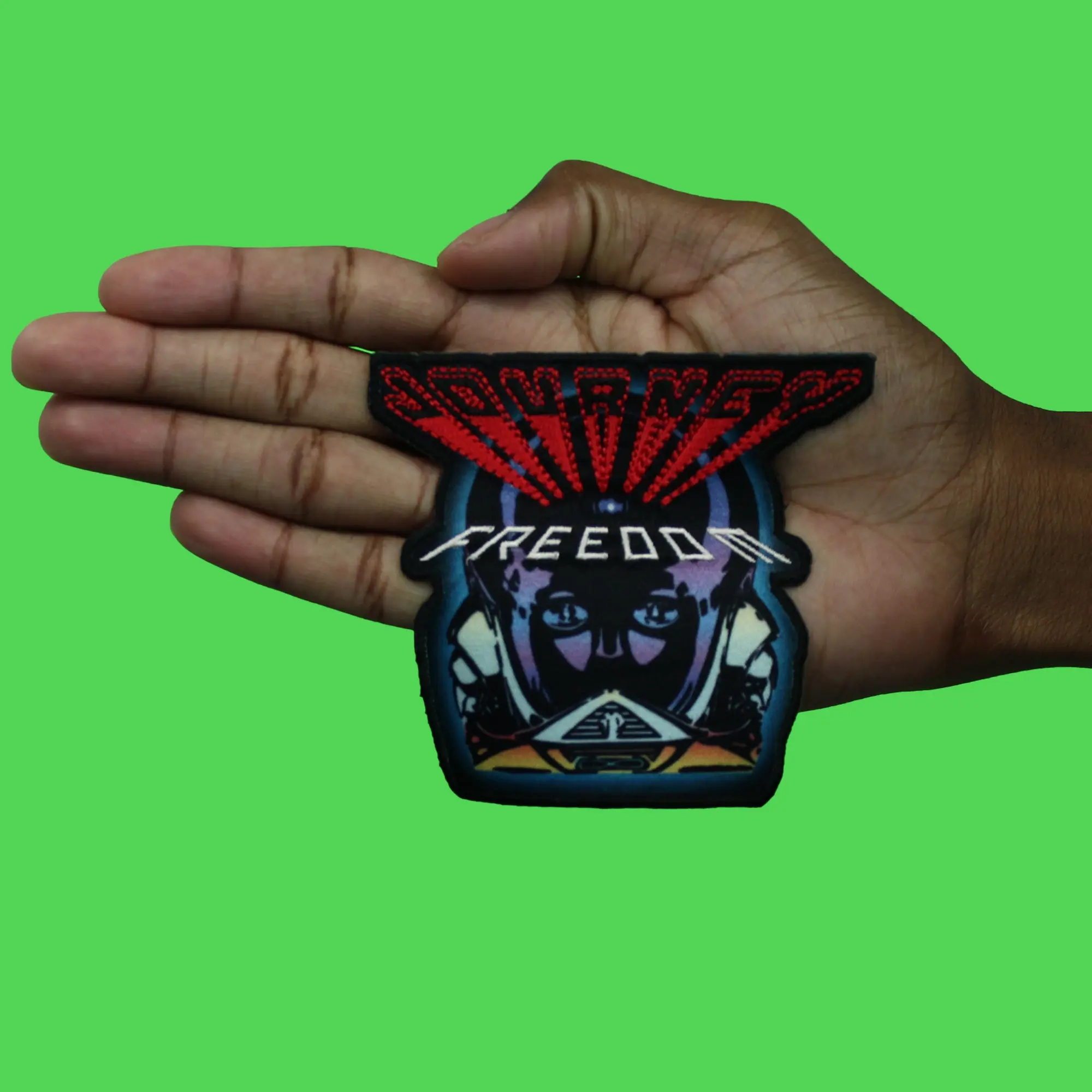 Journey Freedom Patch Soft Rock Band Embroidered Iron On - Image 2