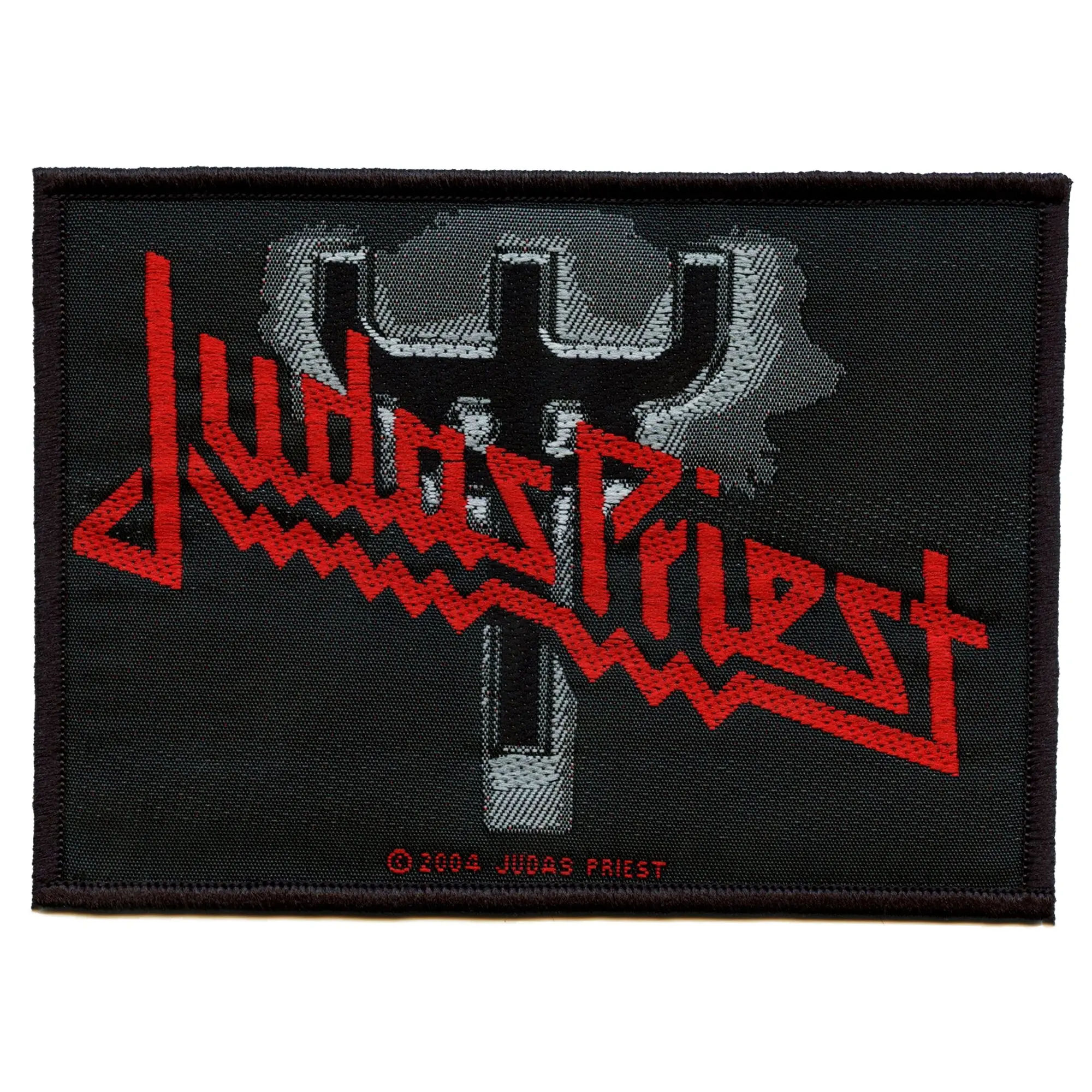 Judas Priest Fork Logo Patch Heavy Metal Band Woven Sew On