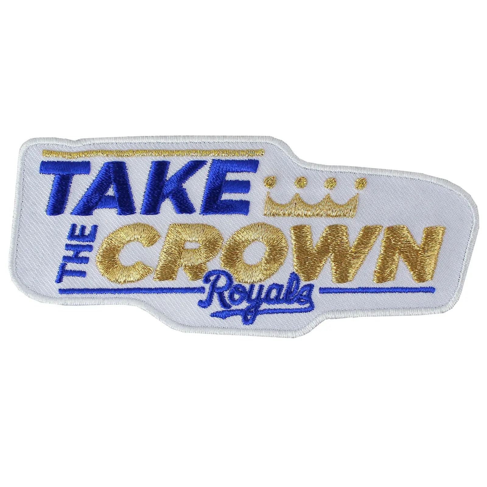 Kansas City Royals World Series 'Take The Crown' Jersey Patch